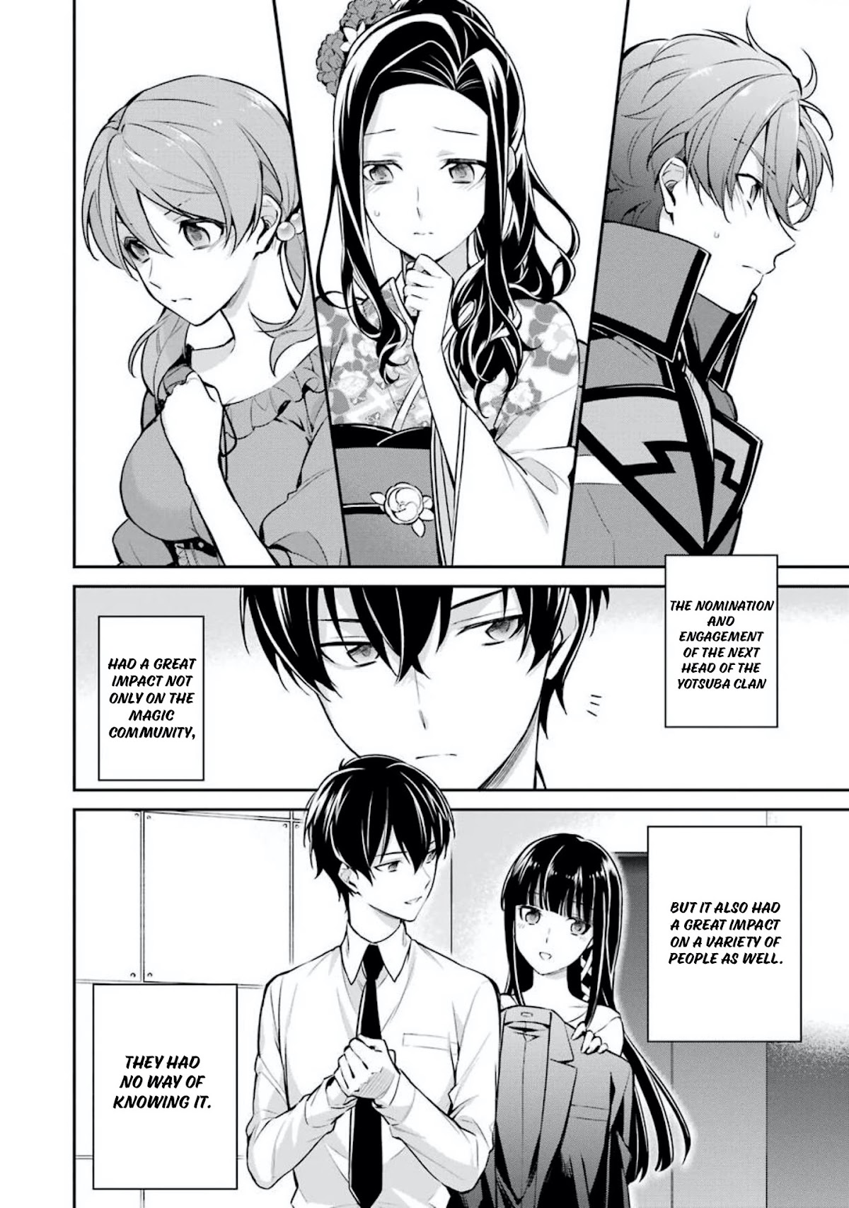 Mahouka Koukou no Rettousei - Shizoku Kaigi-hen Chapter 1 page 34 - Chapter 1: Their Respective Thoughts