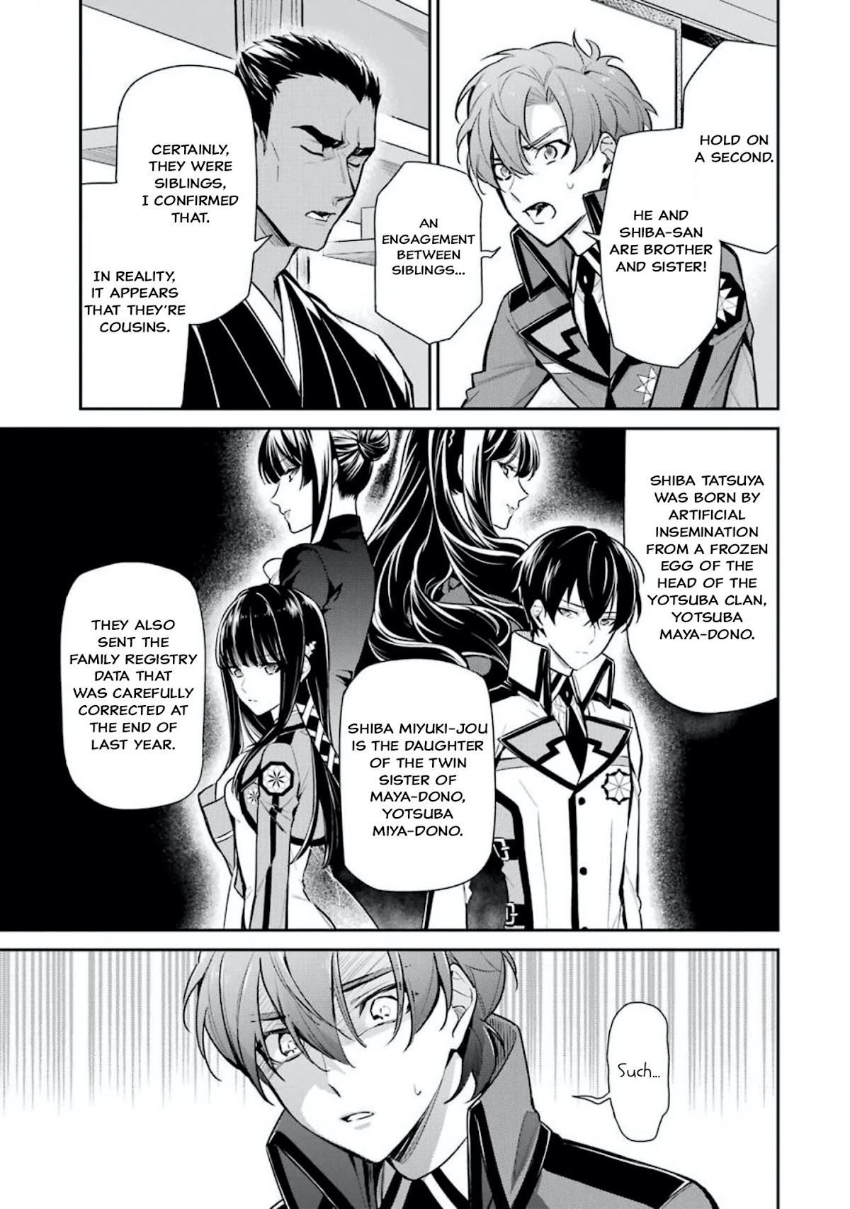 Mahouka Koukou no Rettousei - Shizoku Kaigi-hen Chapter 1 page 9 - Chapter 1: Their Respective Thoughts