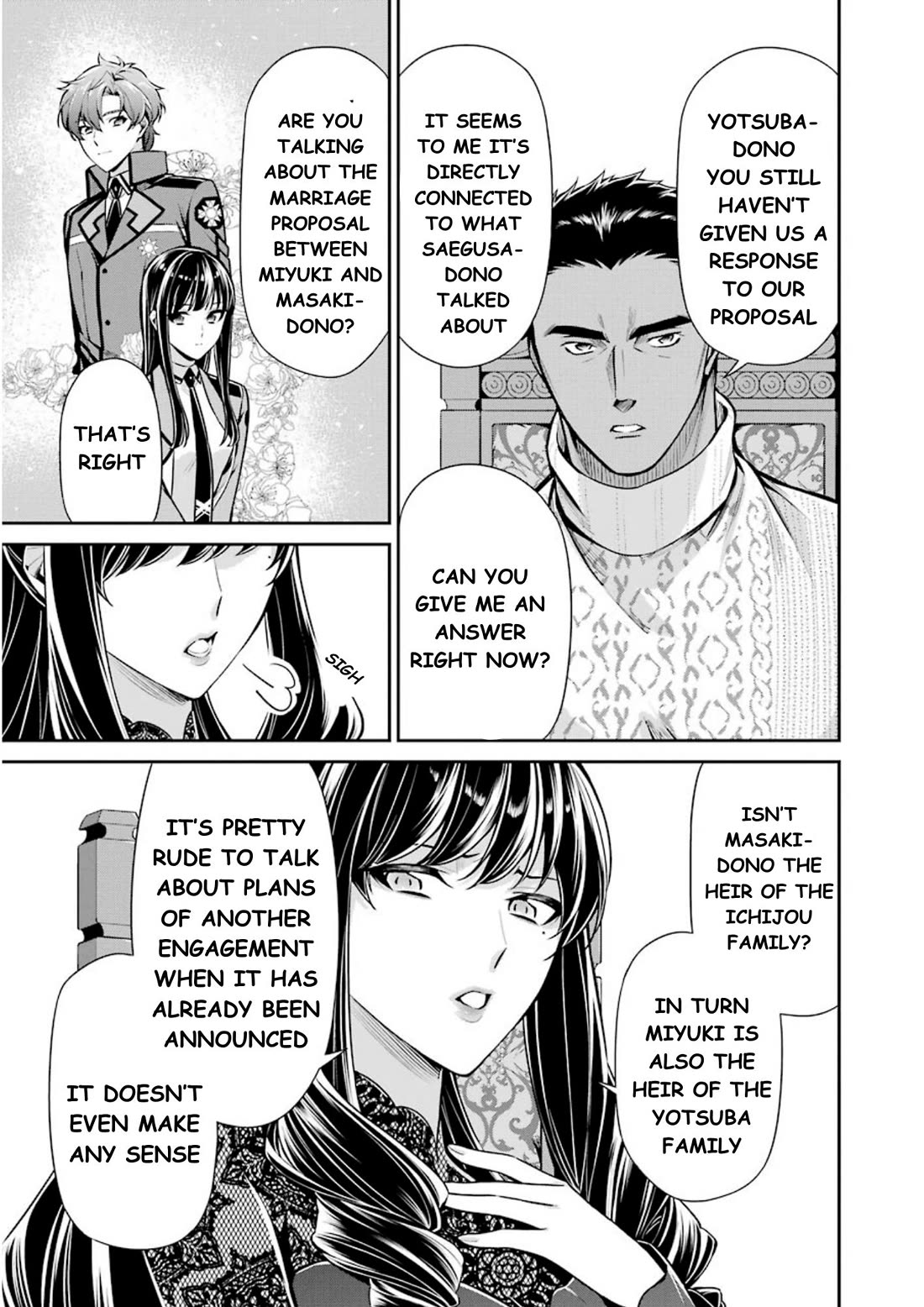 Mahouka Koukou no Rettousei - Shizoku Kaigi-hen Chapter 10 page 12 - Chapter 10: The Master Clans Conference (2)