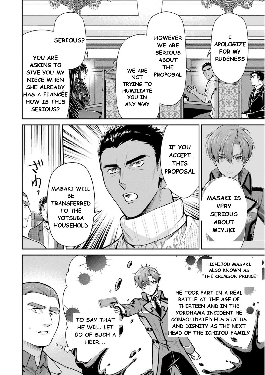 Mahouka Koukou no Rettousei - Shizoku Kaigi-hen Chapter 10 page 13 - Chapter 10: The Master Clans Conference (2)