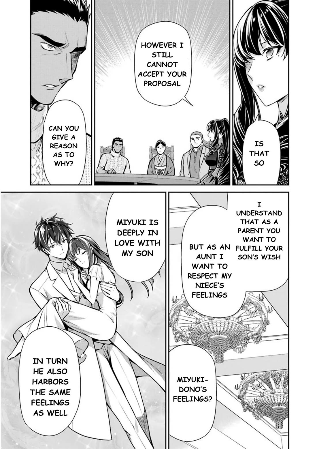 Mahouka Koukou no Rettousei - Shizoku Kaigi-hen Chapter 10 page 14 - Chapter 10: The Master Clans Conference (2)