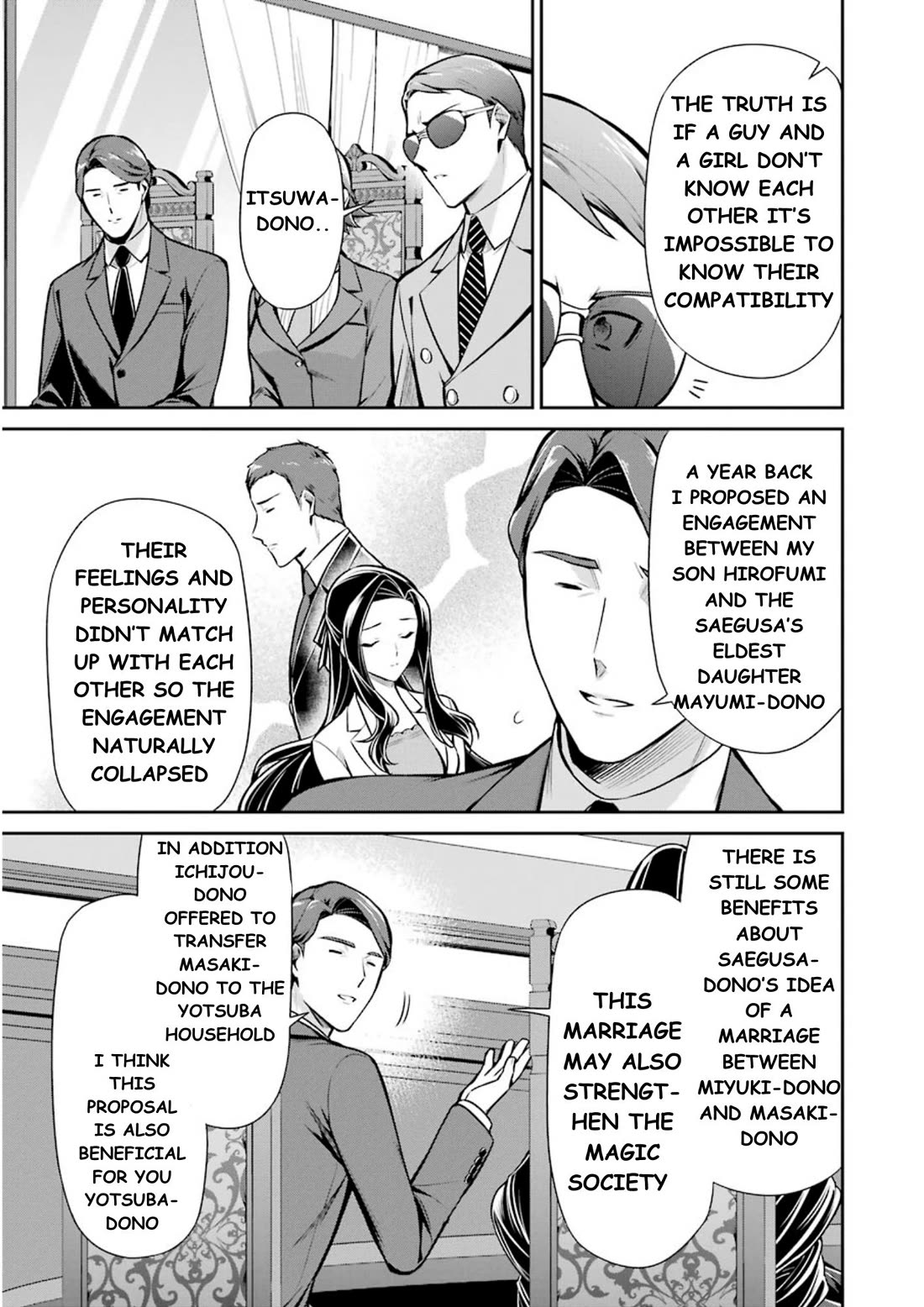 Mahouka Koukou no Rettousei - Shizoku Kaigi-hen Chapter 10 page 18 - Chapter 10: The Master Clans Conference (2)