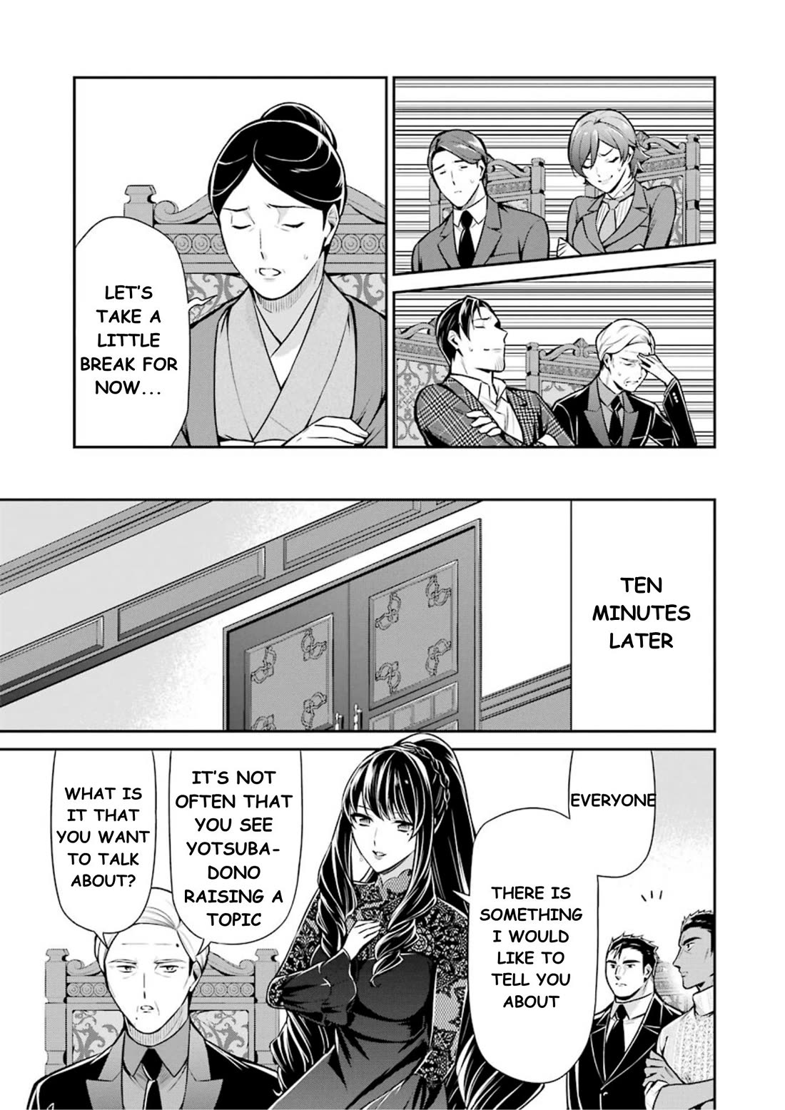 Mahouka Koukou no Rettousei - Shizoku Kaigi-hen Chapter 10 page 22 - Chapter 10: The Master Clans Conference (2)