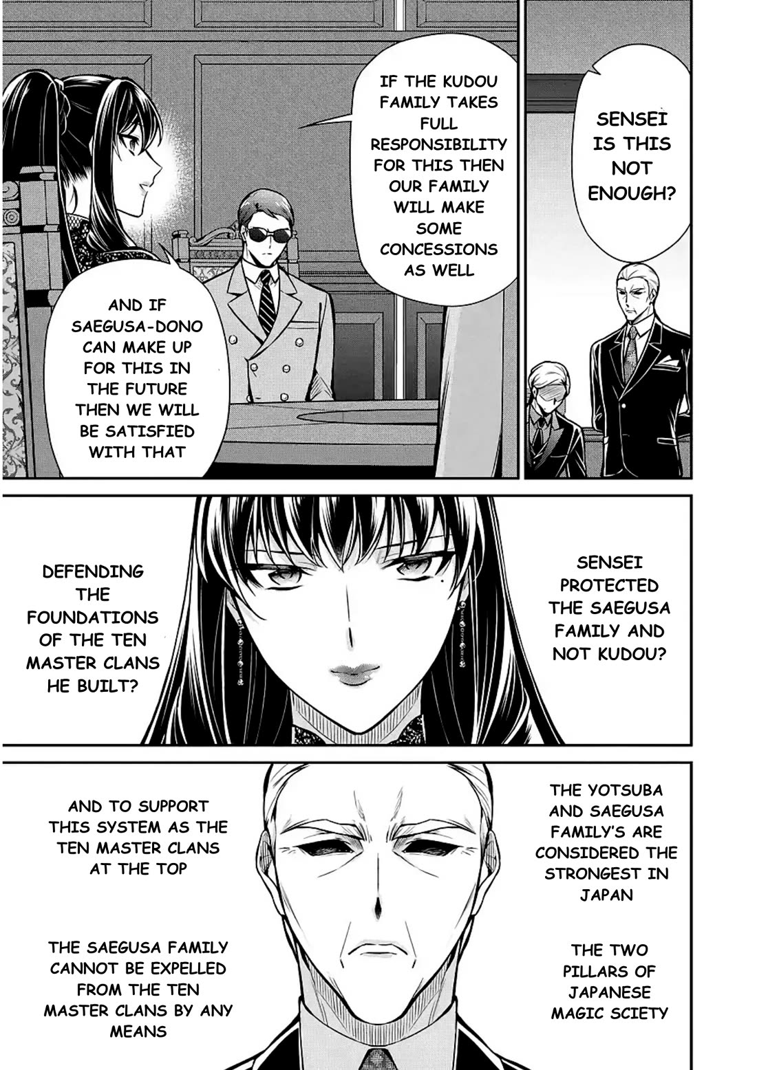 Mahouka Koukou no Rettousei - Shizoku Kaigi-hen Chapter 11 page 23 - Chapter 11: The Master Clans Conference (3)