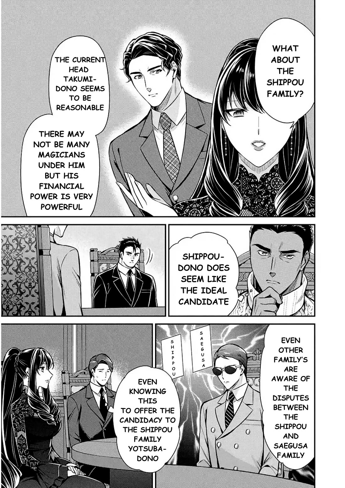 Mahouka Koukou no Rettousei - Shizoku Kaigi-hen Chapter 11 page 27 - Chapter 11: The Master Clans Conference (3)