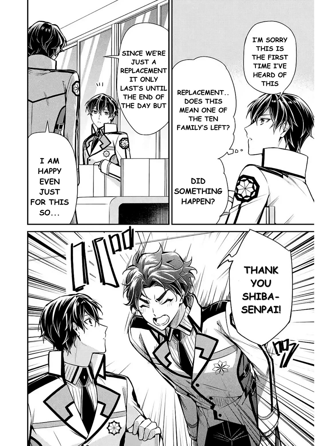 Mahouka Koukou no Rettousei - Shizoku Kaigi-hen Chapter 11 page 30 - Chapter 11: The Master Clans Conference (3)