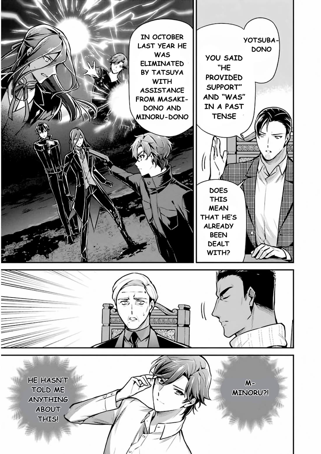 Mahouka Koukou no Rettousei - Shizoku Kaigi-hen Chapter 11 page 9 - Chapter 11: The Master Clans Conference (3)