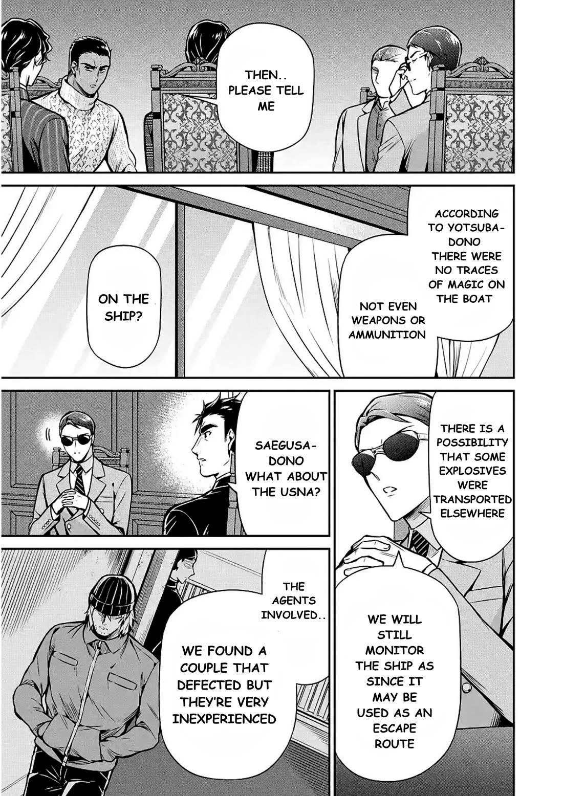 Mahouka Koukou no Rettousei - Shizoku Kaigi-hen Chapter 12 page 13 - Chapter 12: The Master Clans Conference (4)