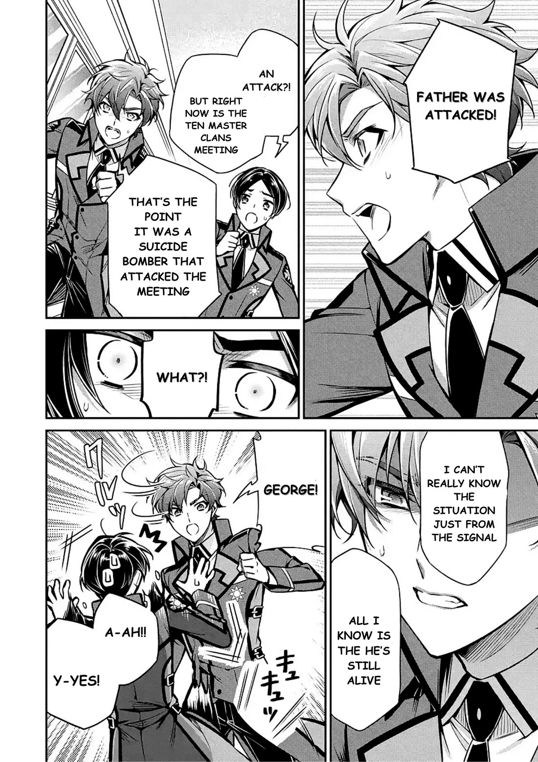 Mahouka Koukou no Rettousei - Shizoku Kaigi-hen Chapter 12 page 22 - Chapter 12: The Master Clans Conference (4)