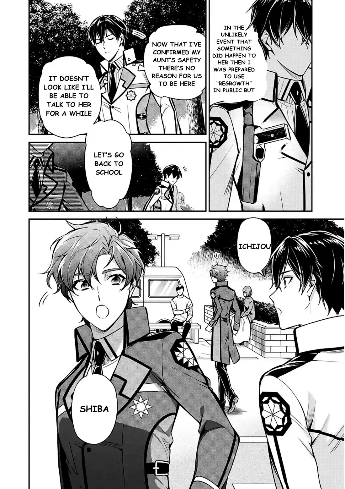 Mahouka Koukou no Rettousei - Shizoku Kaigi-hen Chapter 14 page 12 - Chapter 14: The Future