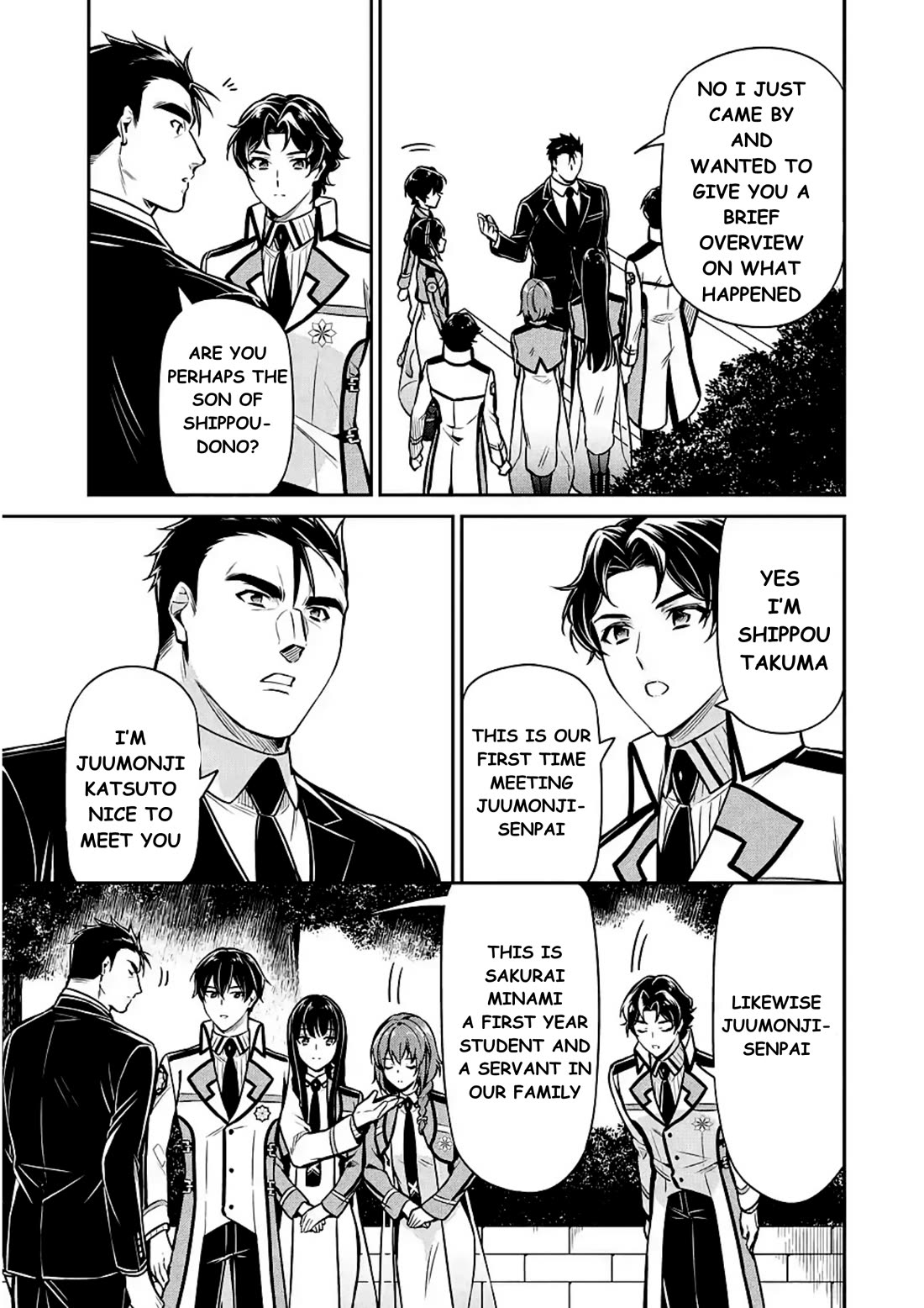 Mahouka Koukou no Rettousei - Shizoku Kaigi-hen Chapter 14 page 15 - Chapter 14: The Future