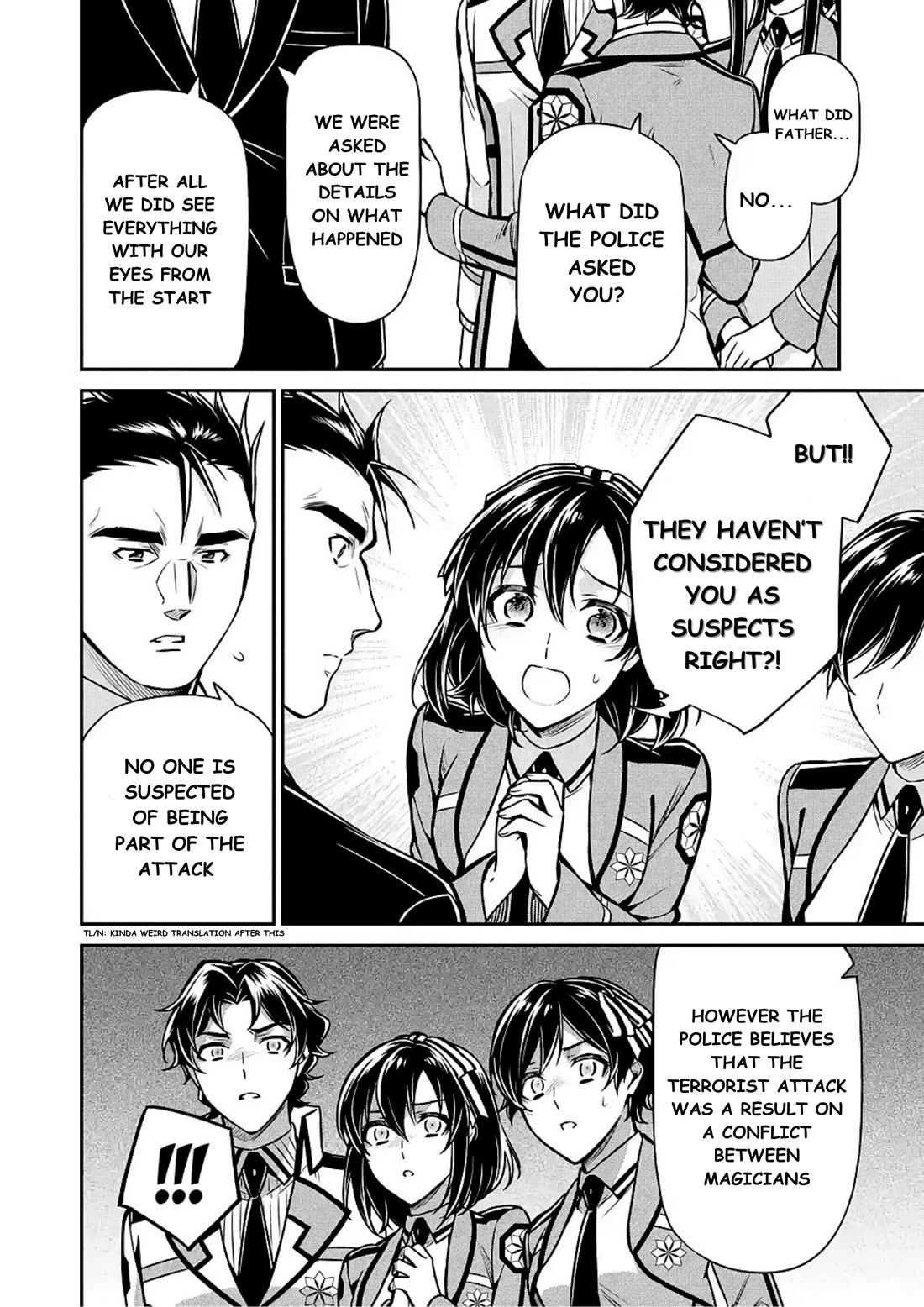 Mahouka Koukou no Rettousei - Shizoku Kaigi-hen Chapter 14 page 18 - Chapter 14: The Future