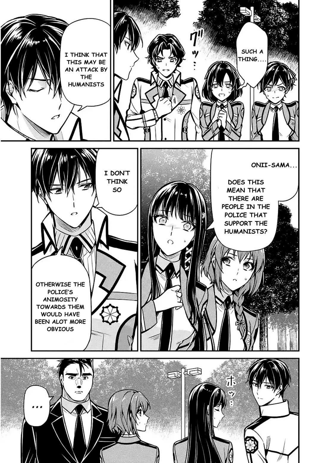 Mahouka Koukou no Rettousei - Shizoku Kaigi-hen Chapter 14 page 19 - Chapter 14: The Future