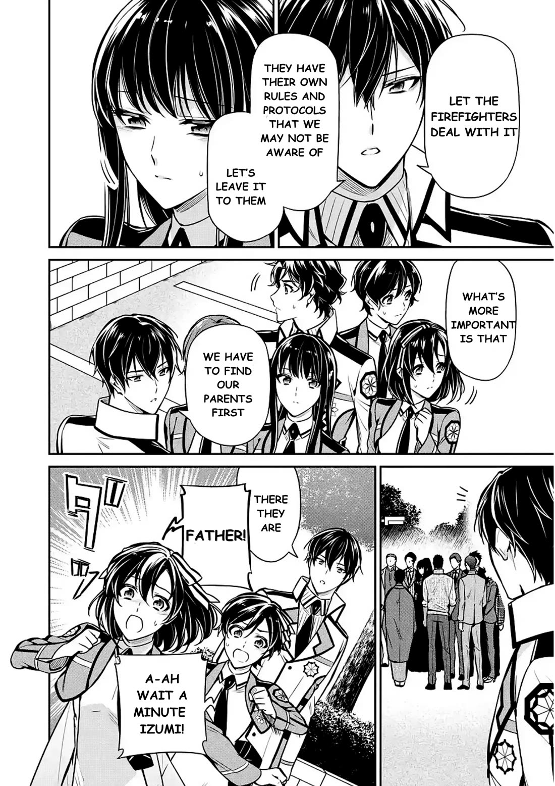 Mahouka Koukou no Rettousei - Shizoku Kaigi-hen Chapter 14 page 4 - Chapter 14: The Future