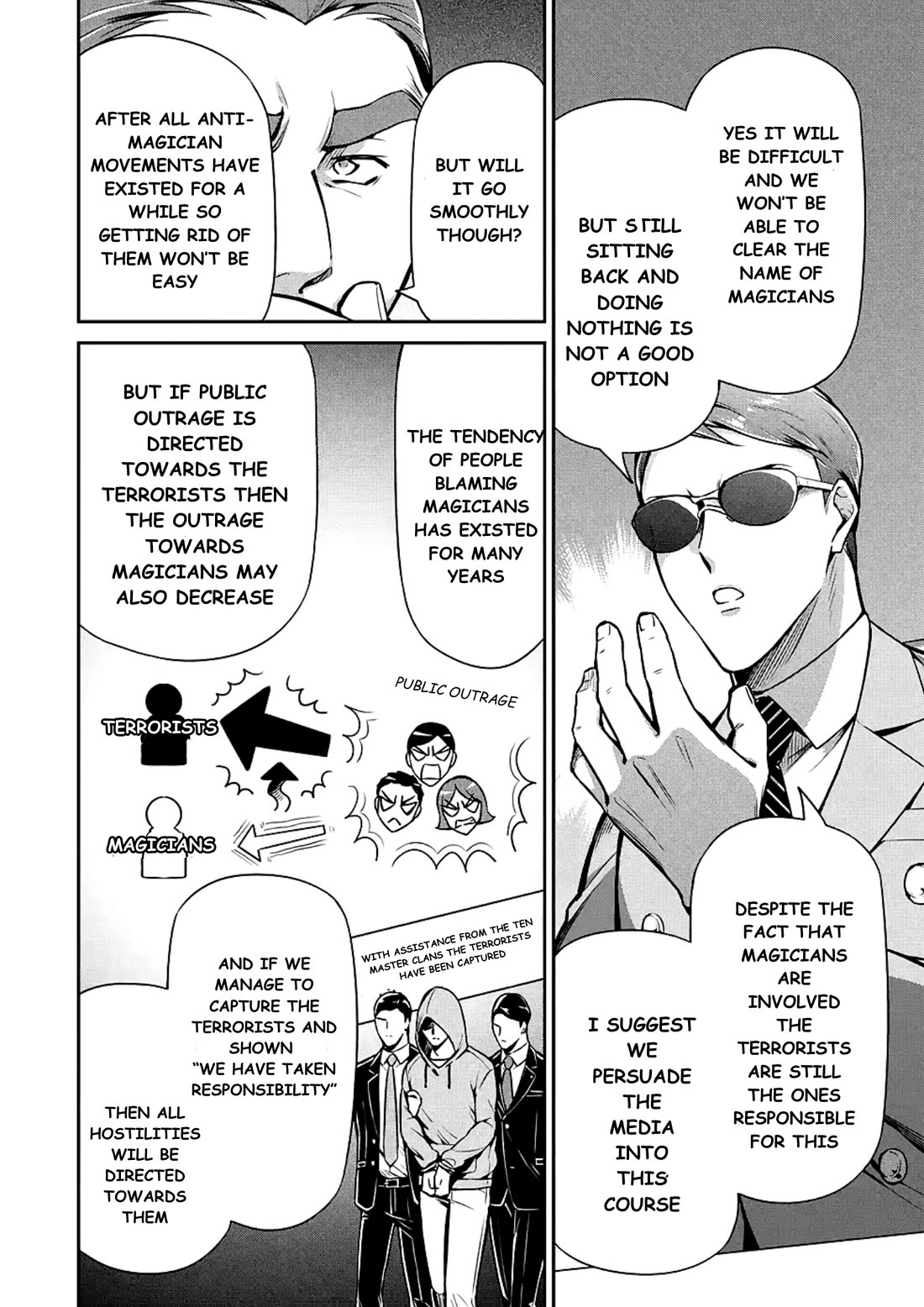 Mahouka Koukou no Rettousei - Shizoku Kaigi-hen Chapter 15 page 10 - Chapter 15: The Persecutors