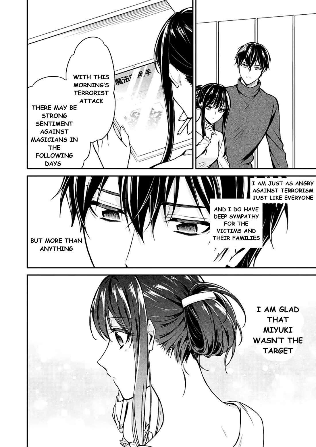 Mahouka Koukou no Rettousei - Shizoku Kaigi-hen Chapter 15 page 28 - Chapter 15: The Persecutors