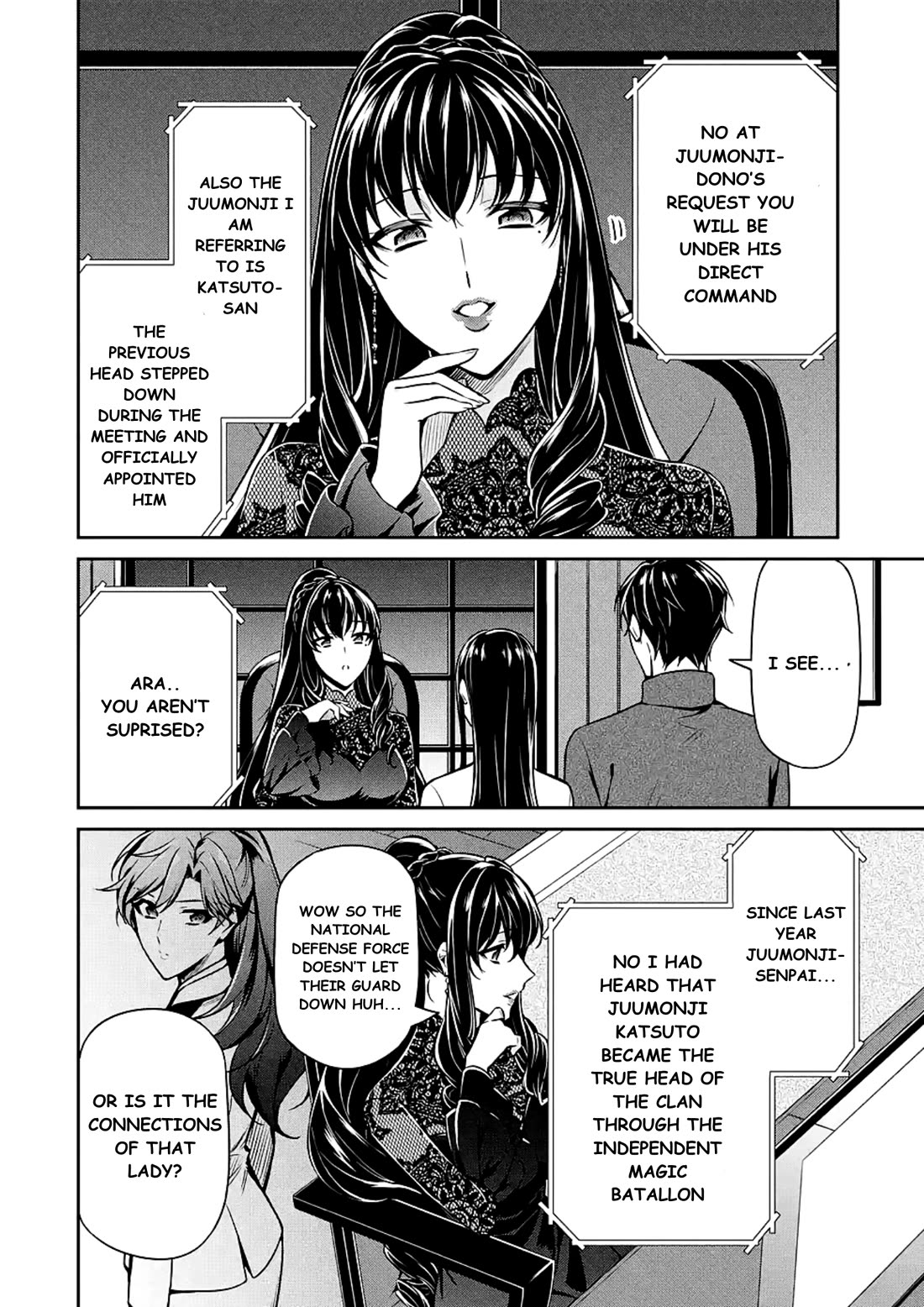 Mahouka Koukou no Rettousei - Shizoku Kaigi-hen Chapter 15 page 32 - Chapter 15: The Persecutors