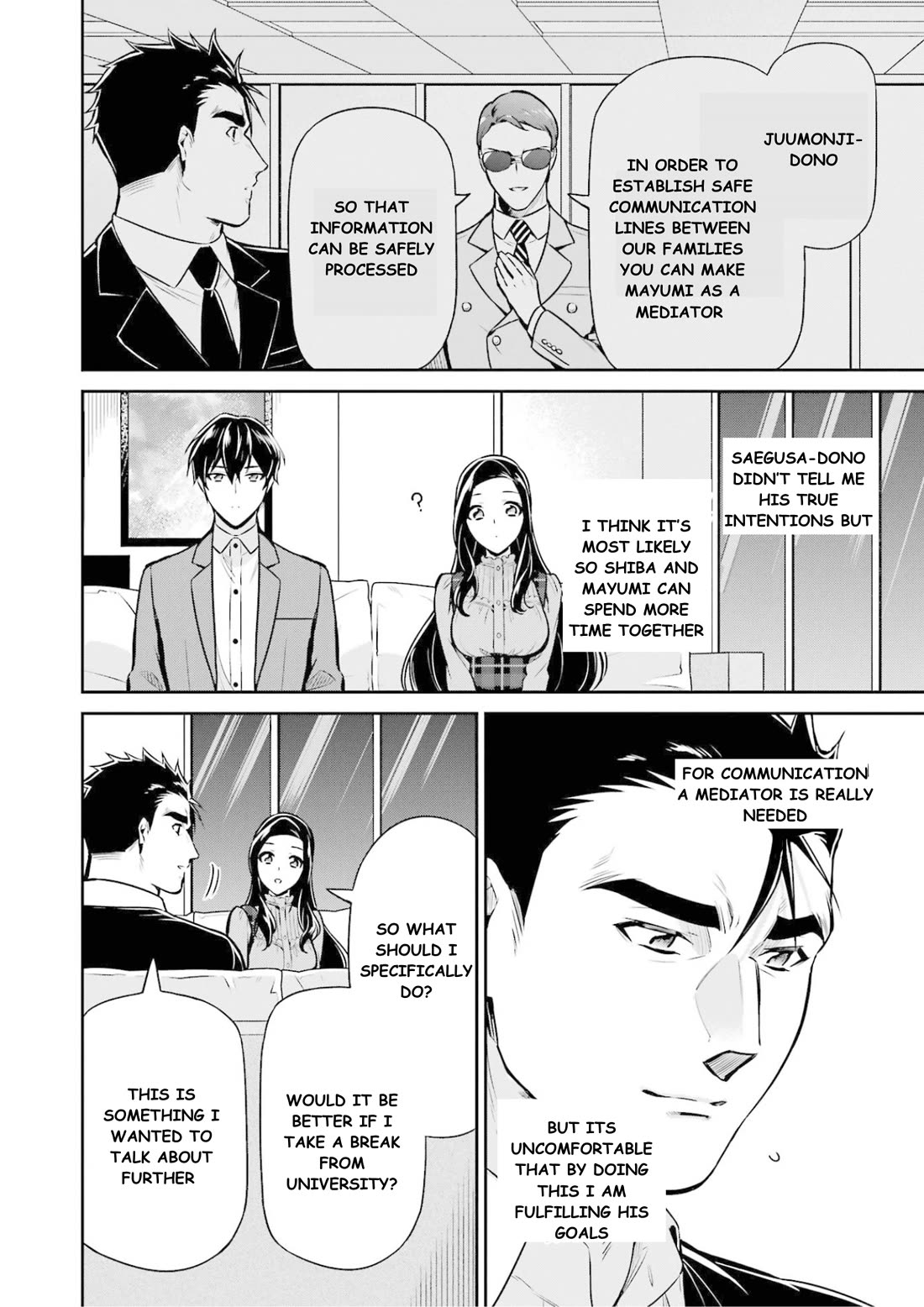 Mahouka Koukou no Rettousei - Shizoku Kaigi-hen Chapter 16 page 35 - Chapter 16: Cooperation