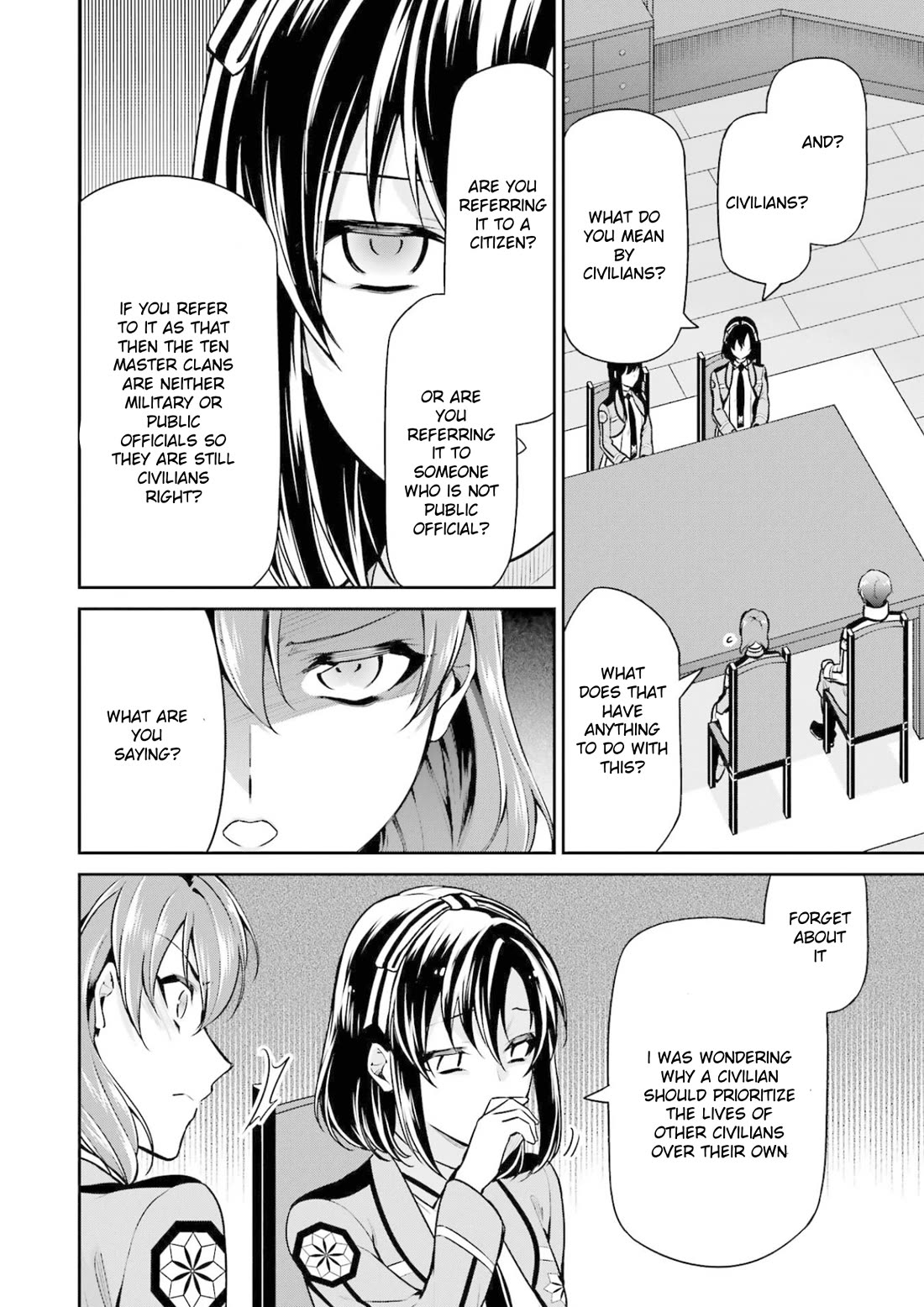 Mahouka Koukou no Rettousei - Shizoku Kaigi-hen Chapter 17 page 16 - Chapter 17: Request