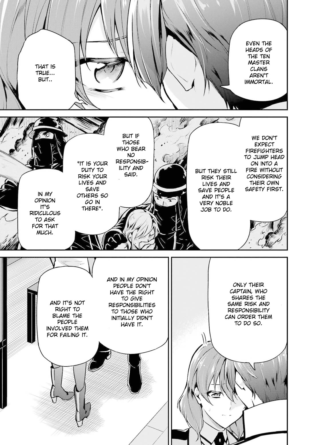 Mahouka Koukou no Rettousei - Shizoku Kaigi-hen Chapter 17 page 21 - Chapter 17: Request