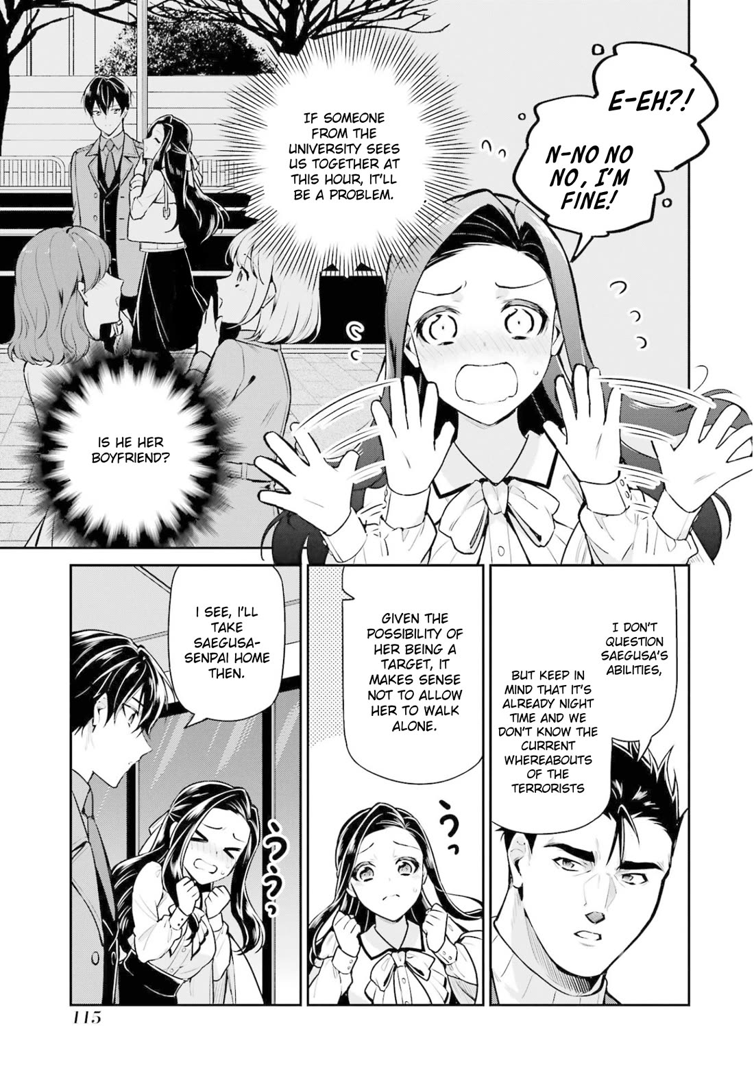 Mahouka Koukou no Rettousei - Shizoku Kaigi-hen Chapter 19 page 14 - Chapter 19: Snow