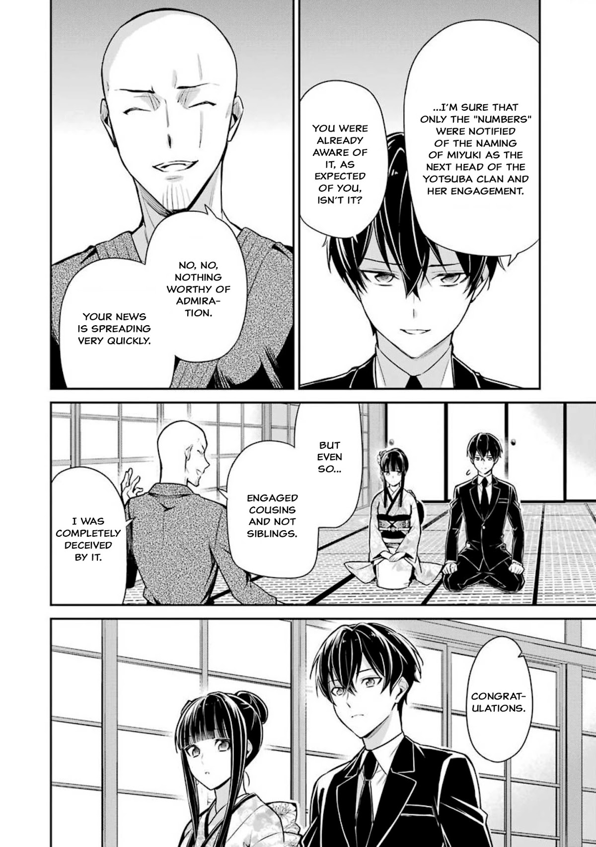 Mahouka Koukou no Rettousei - Shizoku Kaigi-hen Chapter 2 page 17 - Chapter 2: Fiancée
