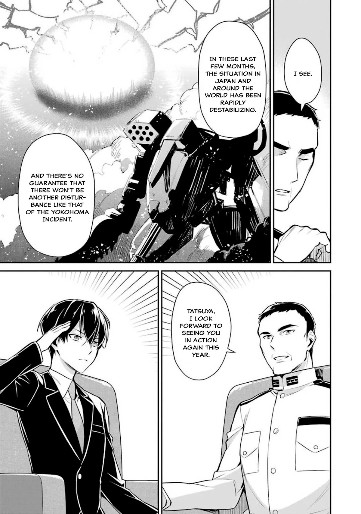 Mahouka Koukou no Rettousei - Shizoku Kaigi-hen Chapter 2 page 26 - Chapter 2: Fiancée