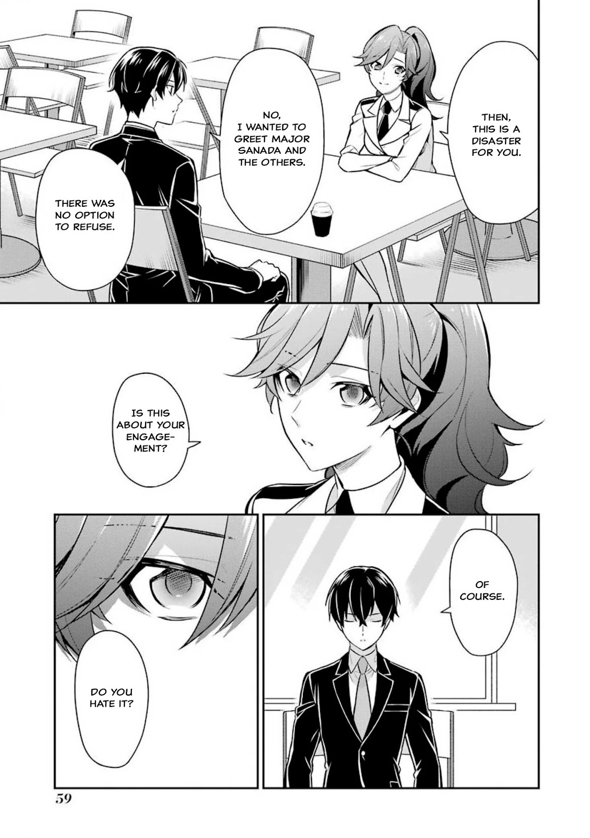 Mahouka Koukou no Rettousei - Shizoku Kaigi-hen Chapter 2 page 28 - Chapter 2: Fiancée