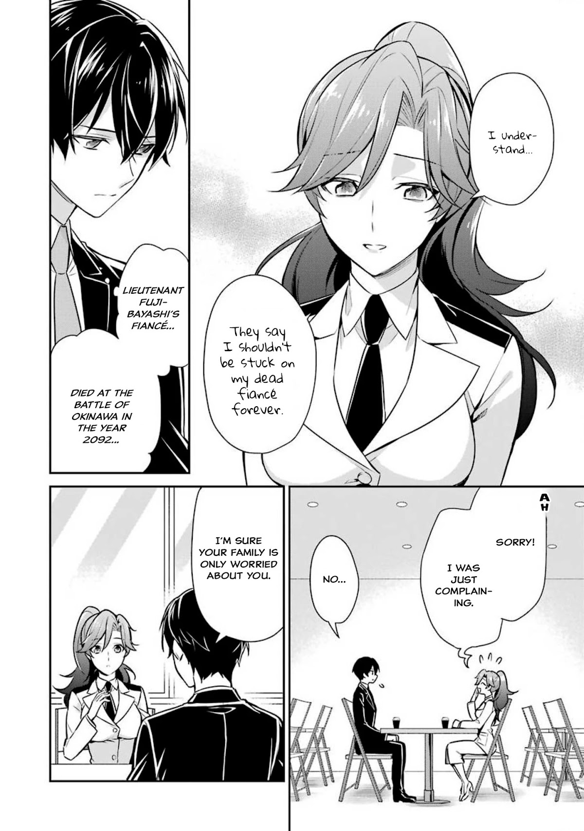 Mahouka Koukou no Rettousei - Shizoku Kaigi-hen Chapter 2 page 31 - Chapter 2: Fiancée