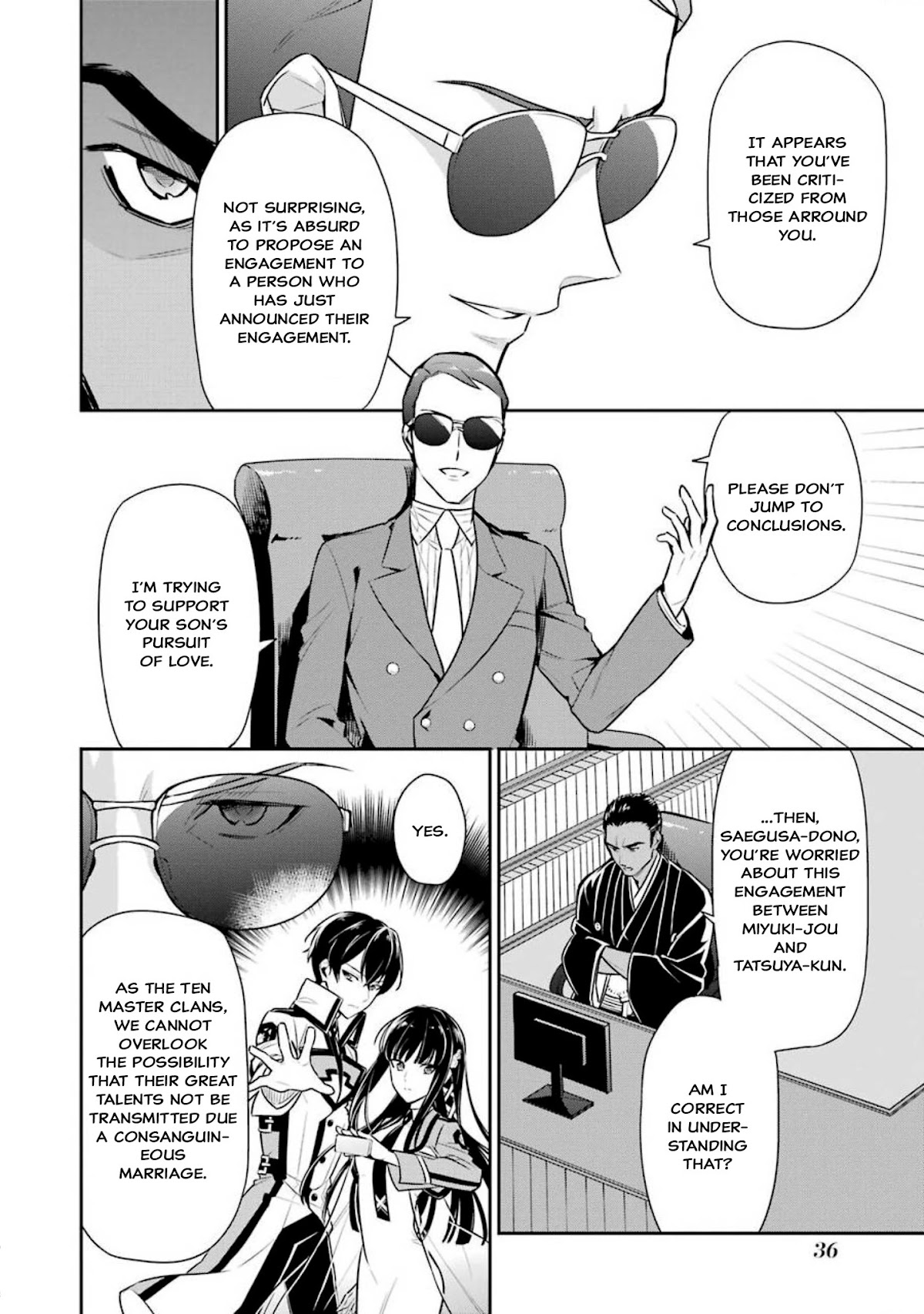 Mahouka Koukou no Rettousei - Shizoku Kaigi-hen Chapter 2 page 5 - Chapter 2: Fiancée