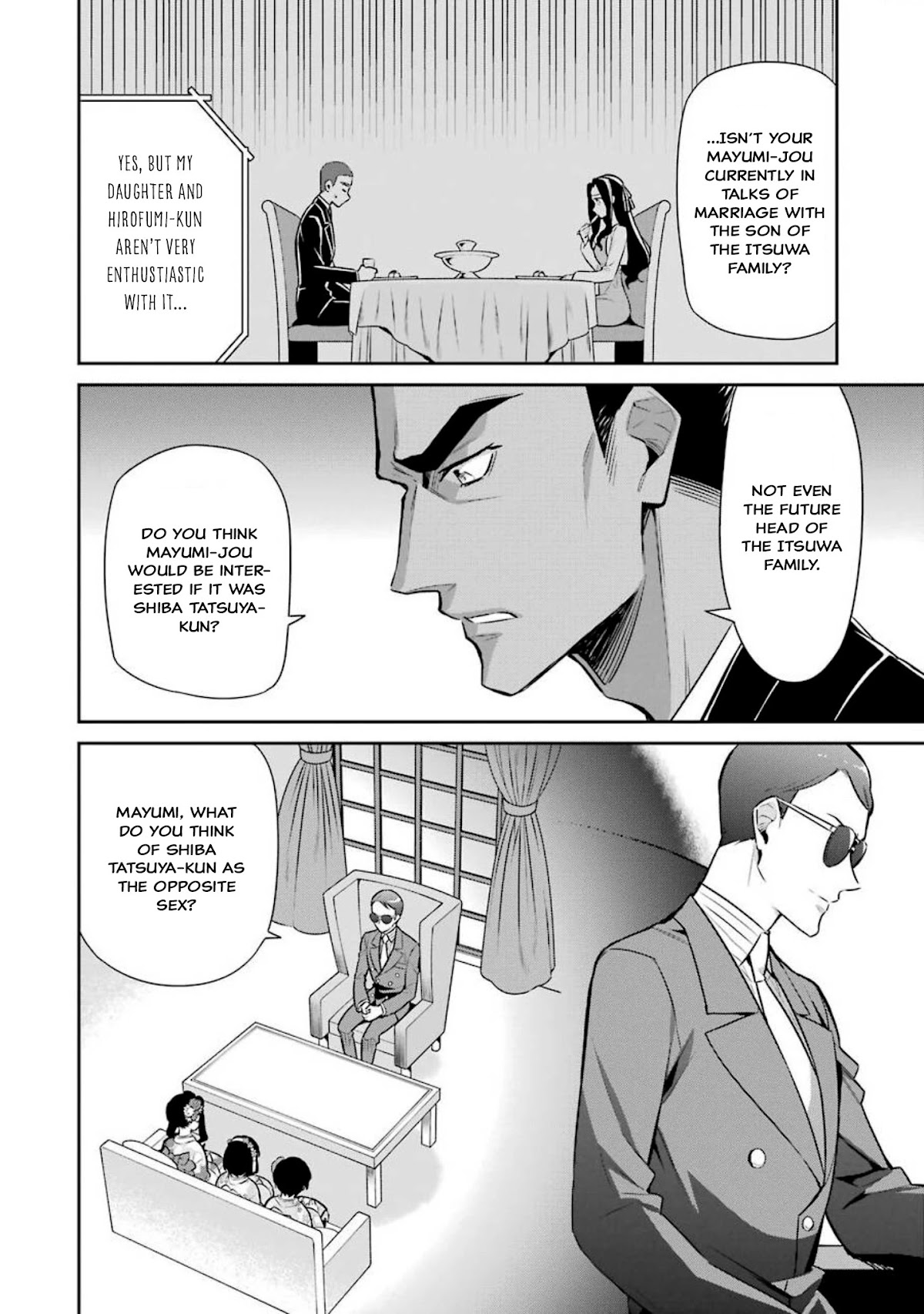 Mahouka Koukou no Rettousei - Shizoku Kaigi-hen Chapter 2 page 7 - Chapter 2: Fiancée