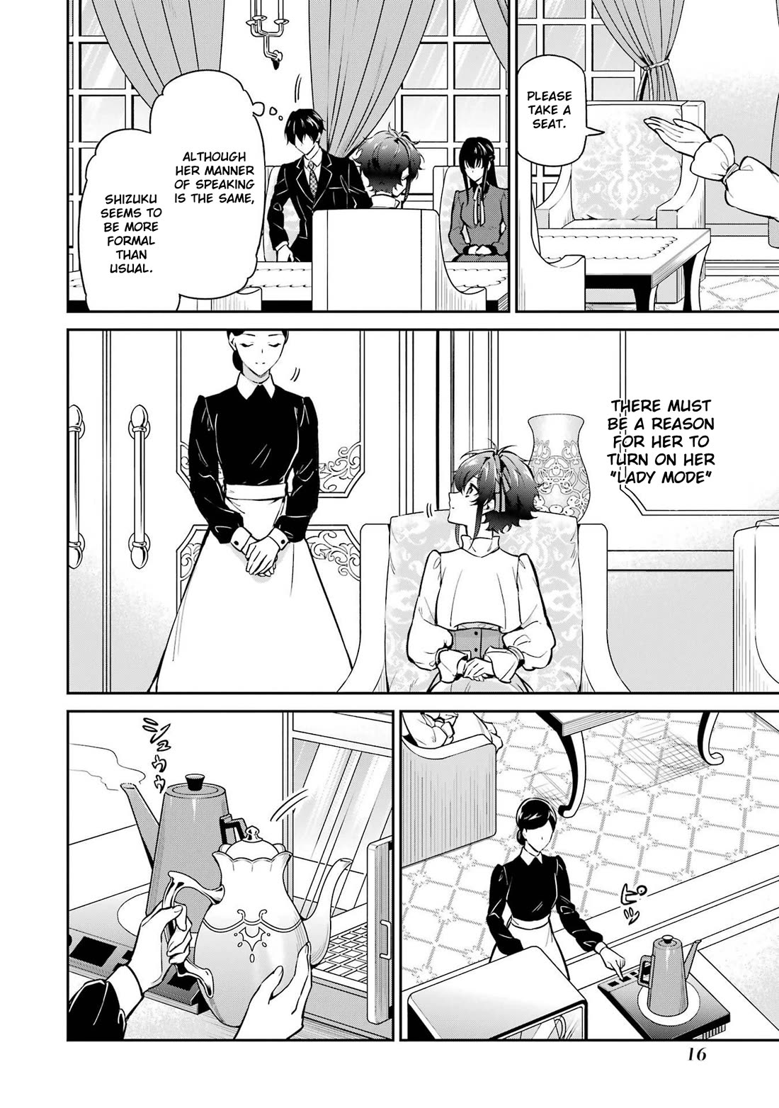 Mahouka Koukou no Rettousei - Shizoku Kaigi-hen Chapter 22 page 17 - Chapter 22: Diversion
