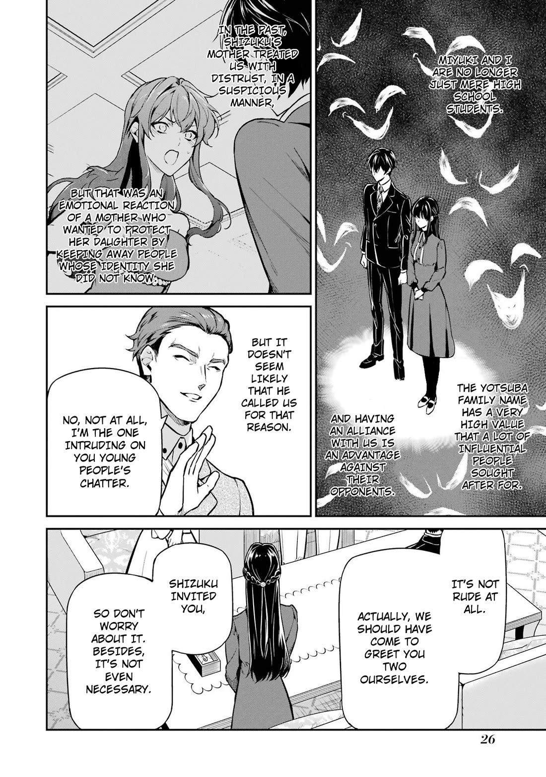 Mahouka Koukou no Rettousei - Shizoku Kaigi-hen Chapter 22 page 27 - Chapter 22: Diversion