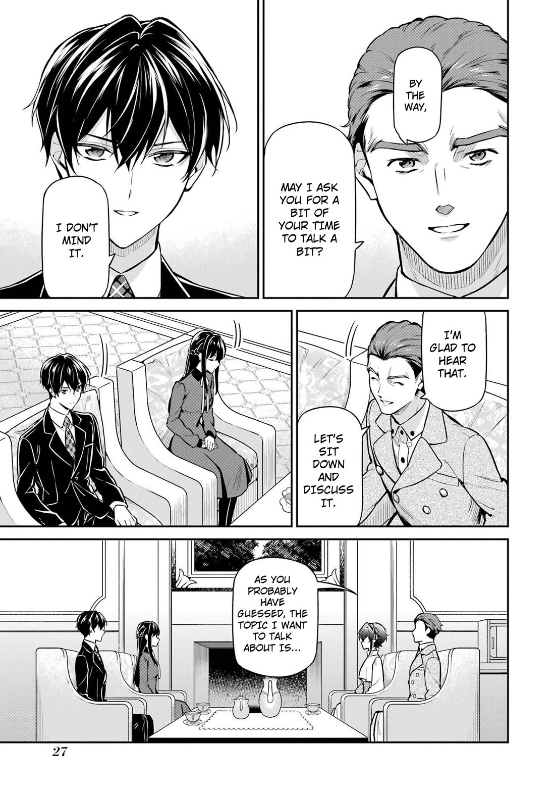 Mahouka Koukou no Rettousei - Shizoku Kaigi-hen Chapter 22 page 28 - Chapter 22: Diversion