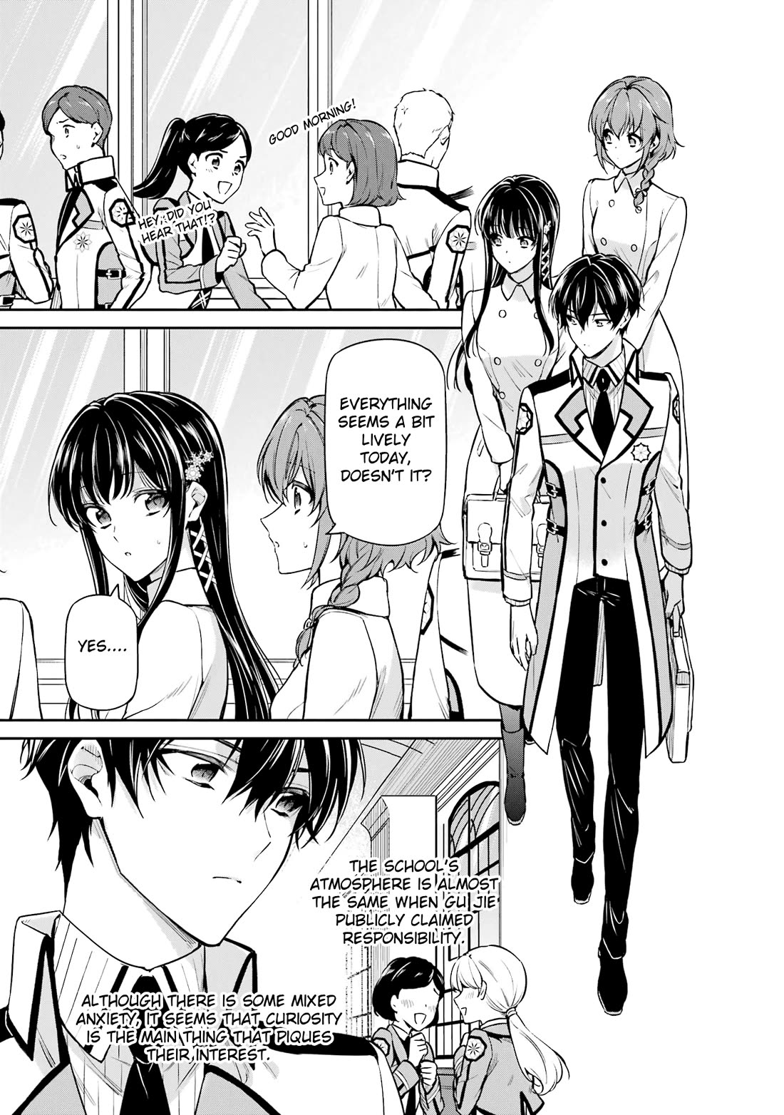 Mahouka Koukou no Rettousei - Shizoku Kaigi-hen Chapter 23 page 19 - Chapter 23: Measures Against The Media