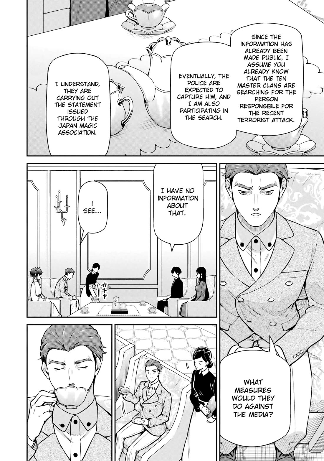 Mahouka Koukou no Rettousei - Shizoku Kaigi-hen Chapter 23 page 4 - Chapter 23: Measures Against The Media