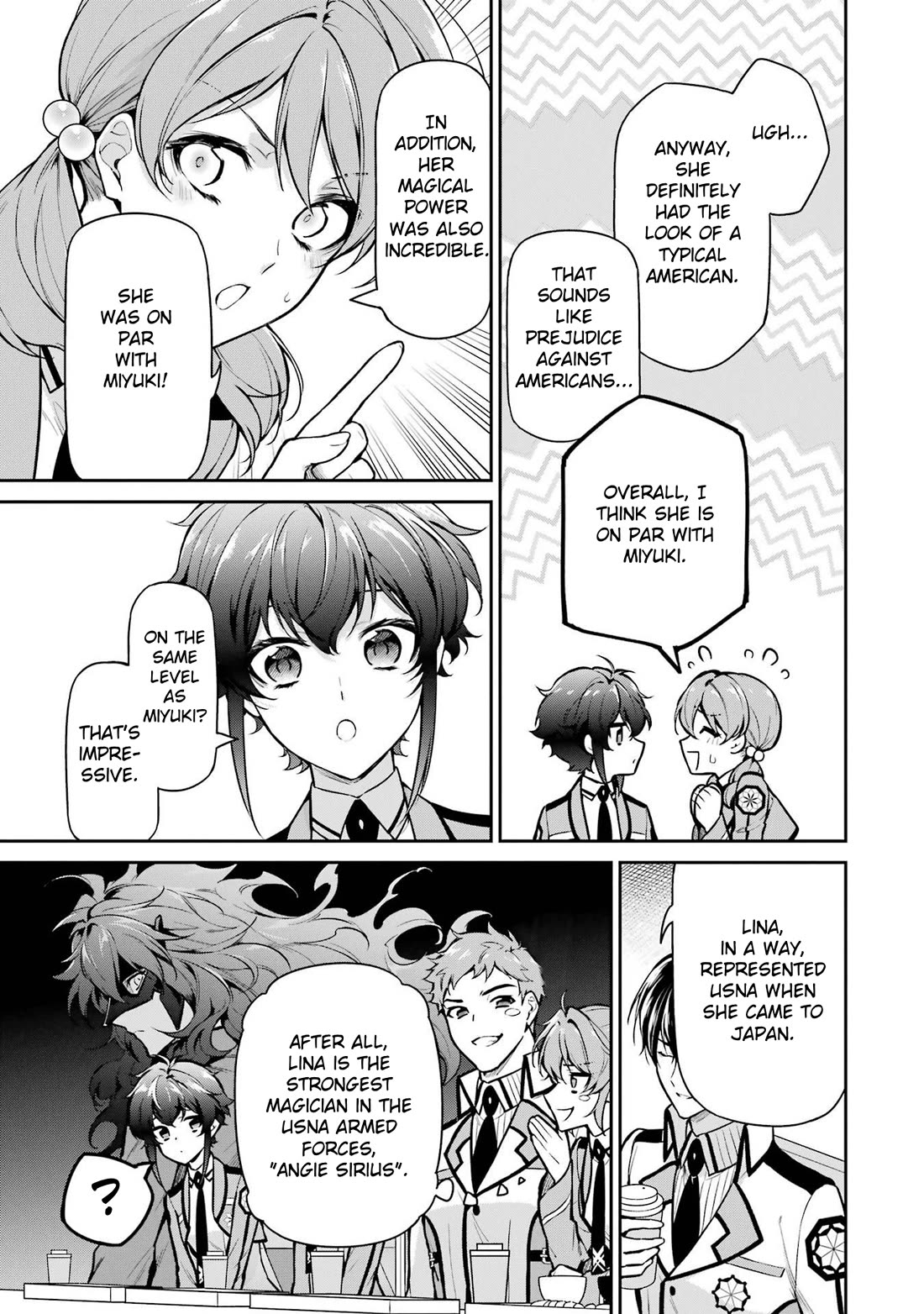 Mahouka Koukou no Rettousei - Shizoku Kaigi-hen Chapter 24 page 11 - Chapter 24: The Prince Appears