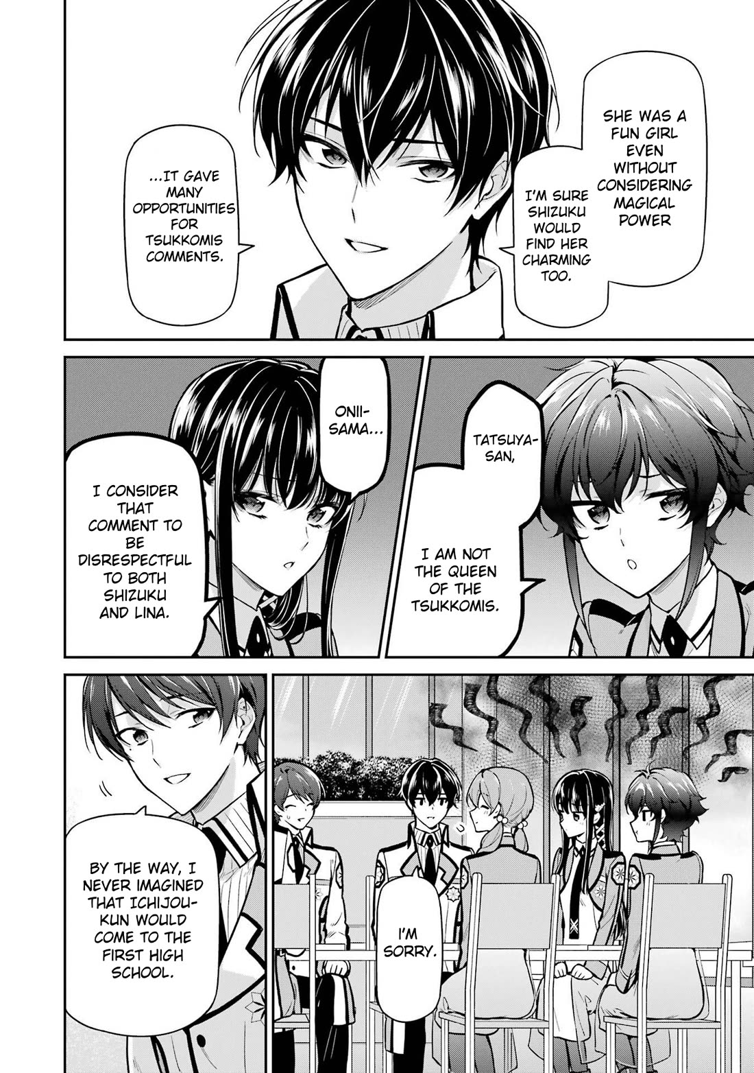 Mahouka Koukou no Rettousei - Shizoku Kaigi-hen Chapter 24 page 12 - Chapter 24: The Prince Appears