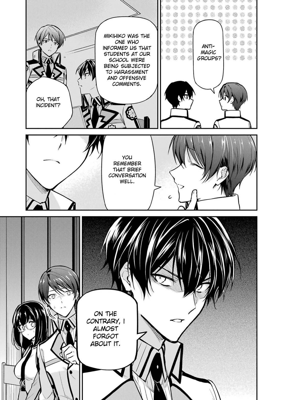 Mahouka Koukou no Rettousei - Shizoku Kaigi-hen Chapter 24 page 15 - Chapter 24: The Prince Appears
