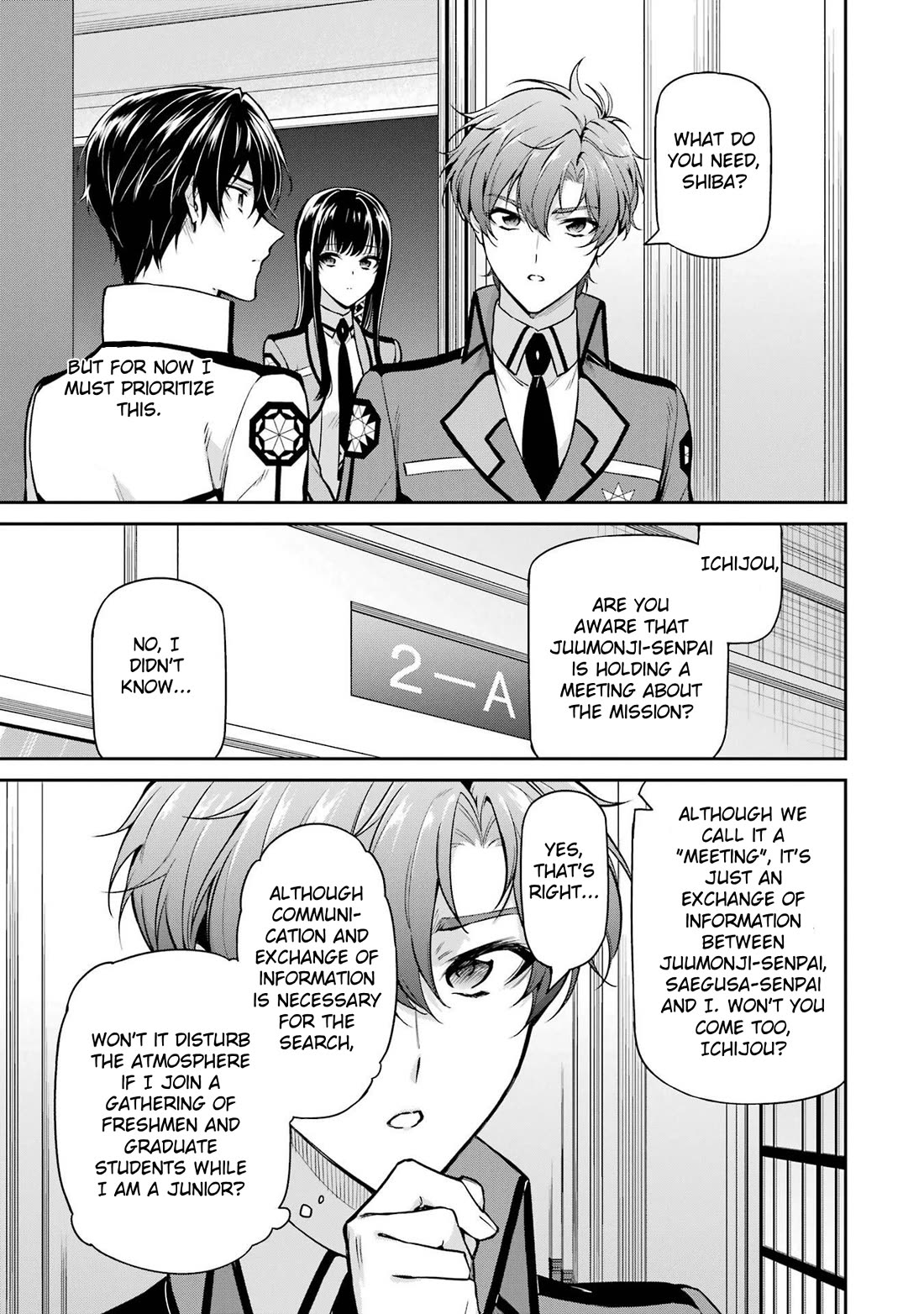 Mahouka Koukou no Rettousei - Shizoku Kaigi-hen Chapter 24 page 21 - Chapter 24: The Prince Appears