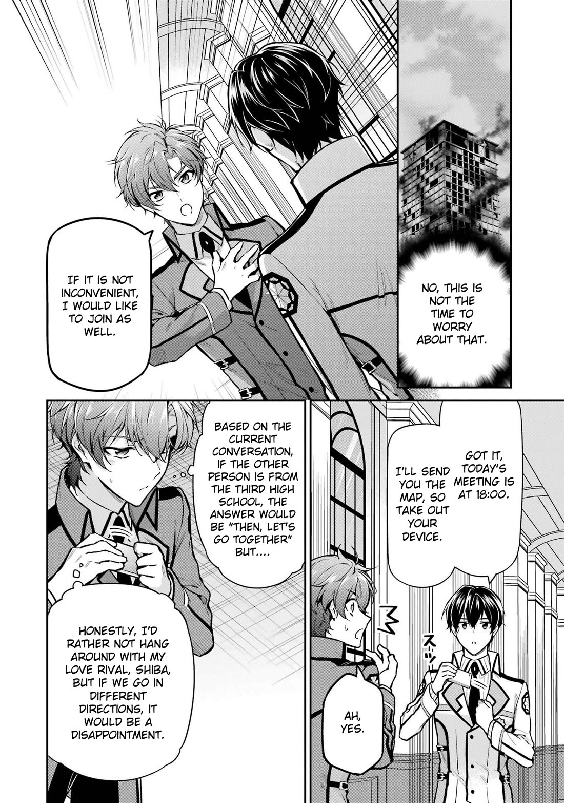 Mahouka Koukou no Rettousei - Shizoku Kaigi-hen Chapter 24 page 22 - Chapter 24: The Prince Appears