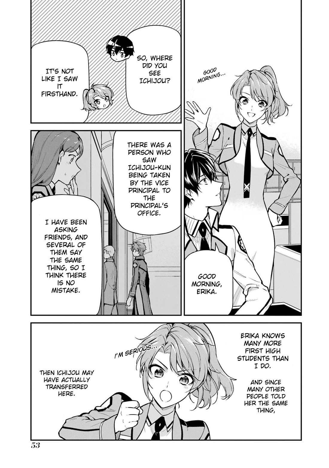 Mahouka Koukou no Rettousei - Shizoku Kaigi-hen Chapter 24 page 3 - Chapter 24: The Prince Appears