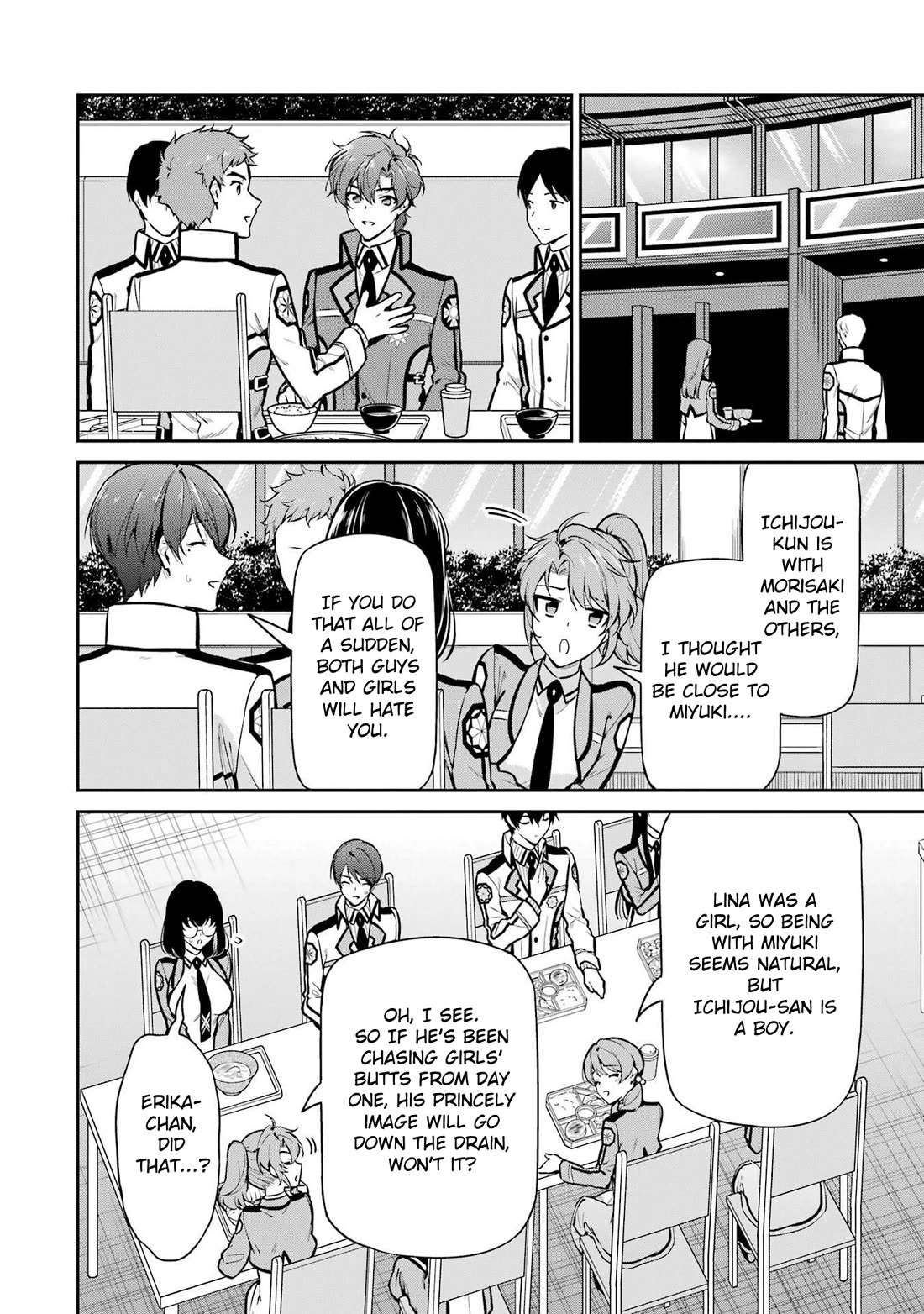 Mahouka Koukou no Rettousei - Shizoku Kaigi-hen Chapter 24 page 8 - Chapter 24: The Prince Appears