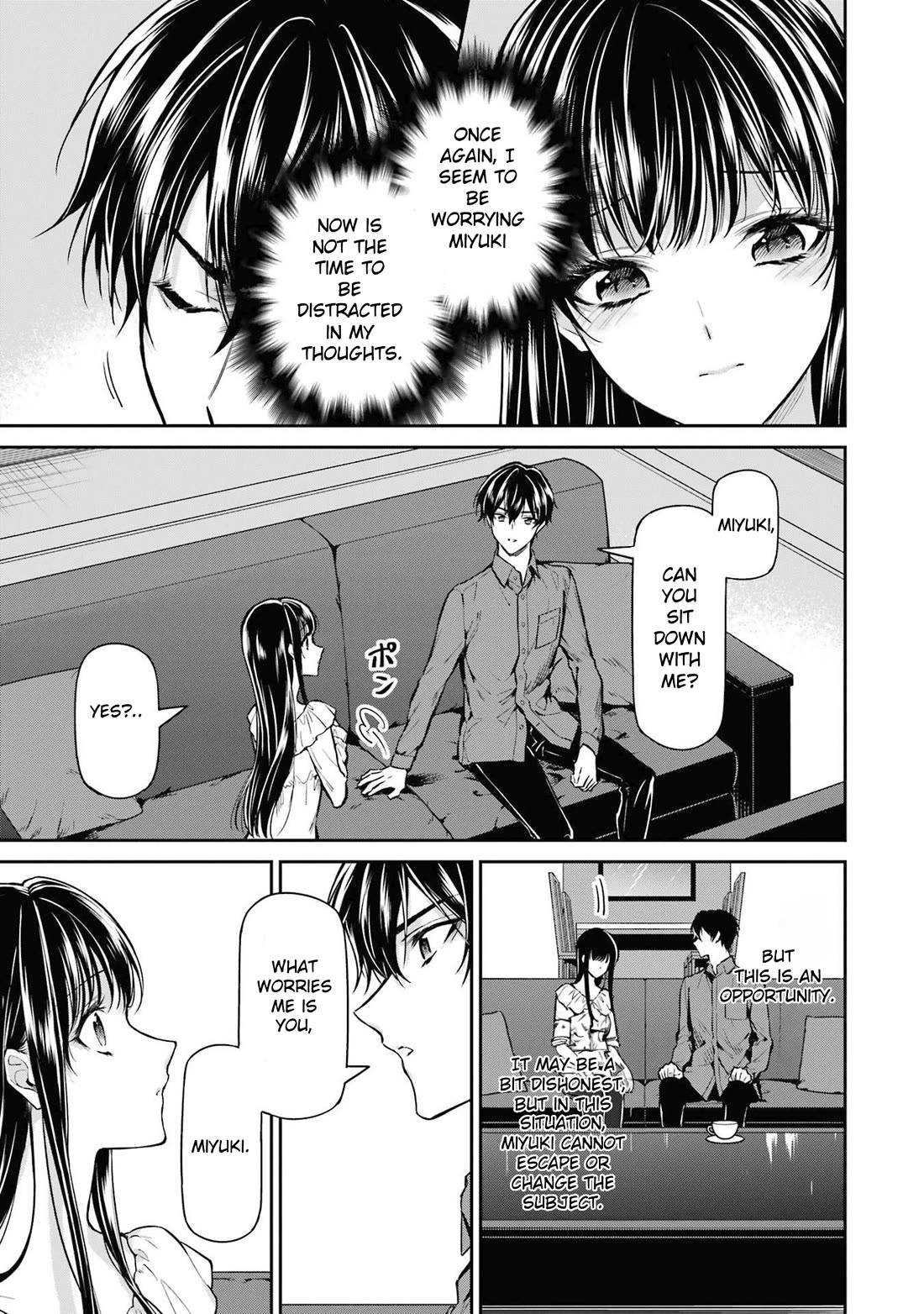 Mahouka Koukou no Rettousei - Shizoku Kaigi-hen Chapter 25 page 13 - Chapter 25: Miyuki