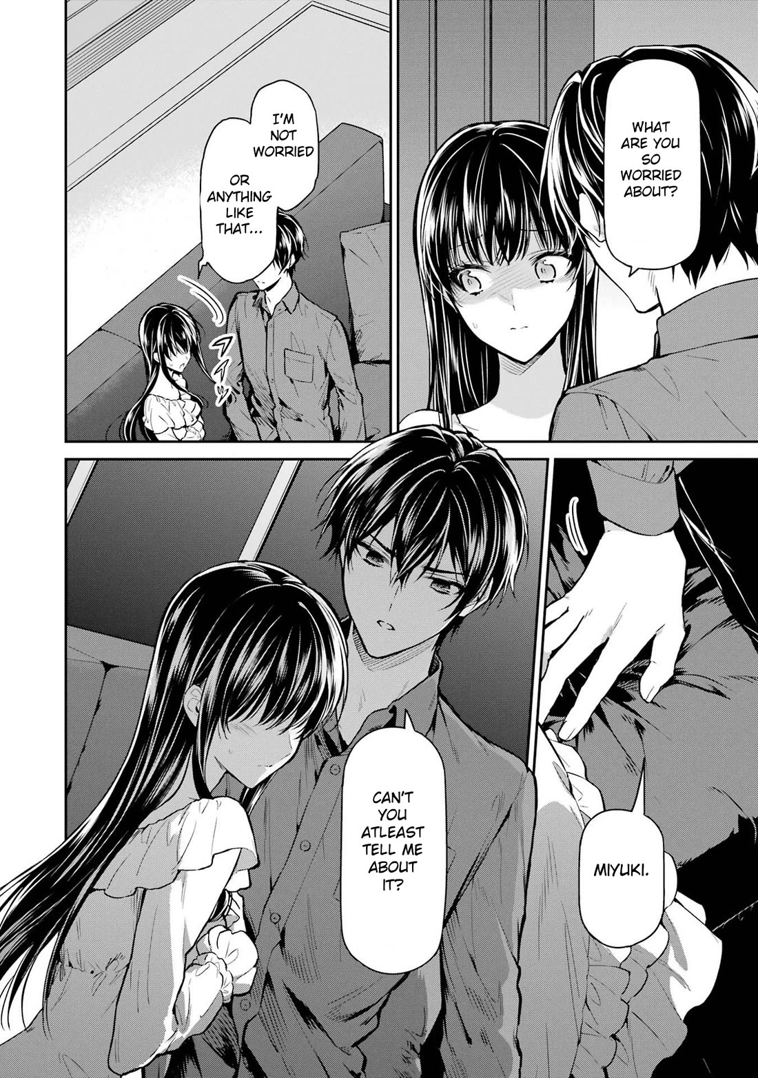 Mahouka Koukou no Rettousei - Shizoku Kaigi-hen Chapter 25 page 14 - Chapter 25: Miyuki