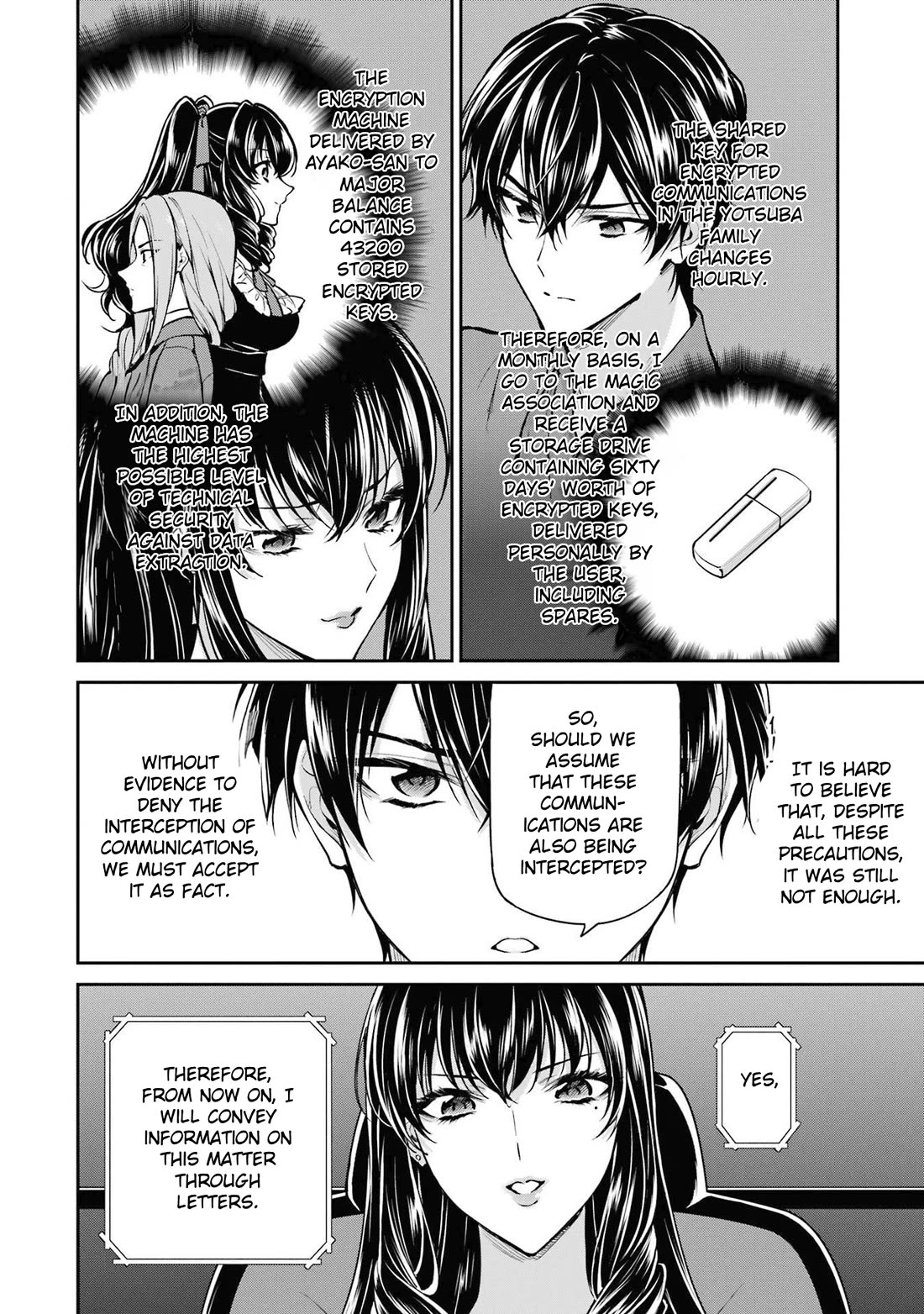 Mahouka Koukou no Rettousei - Shizoku Kaigi-hen Chapter 25 page 20 - Chapter 25: Miyuki