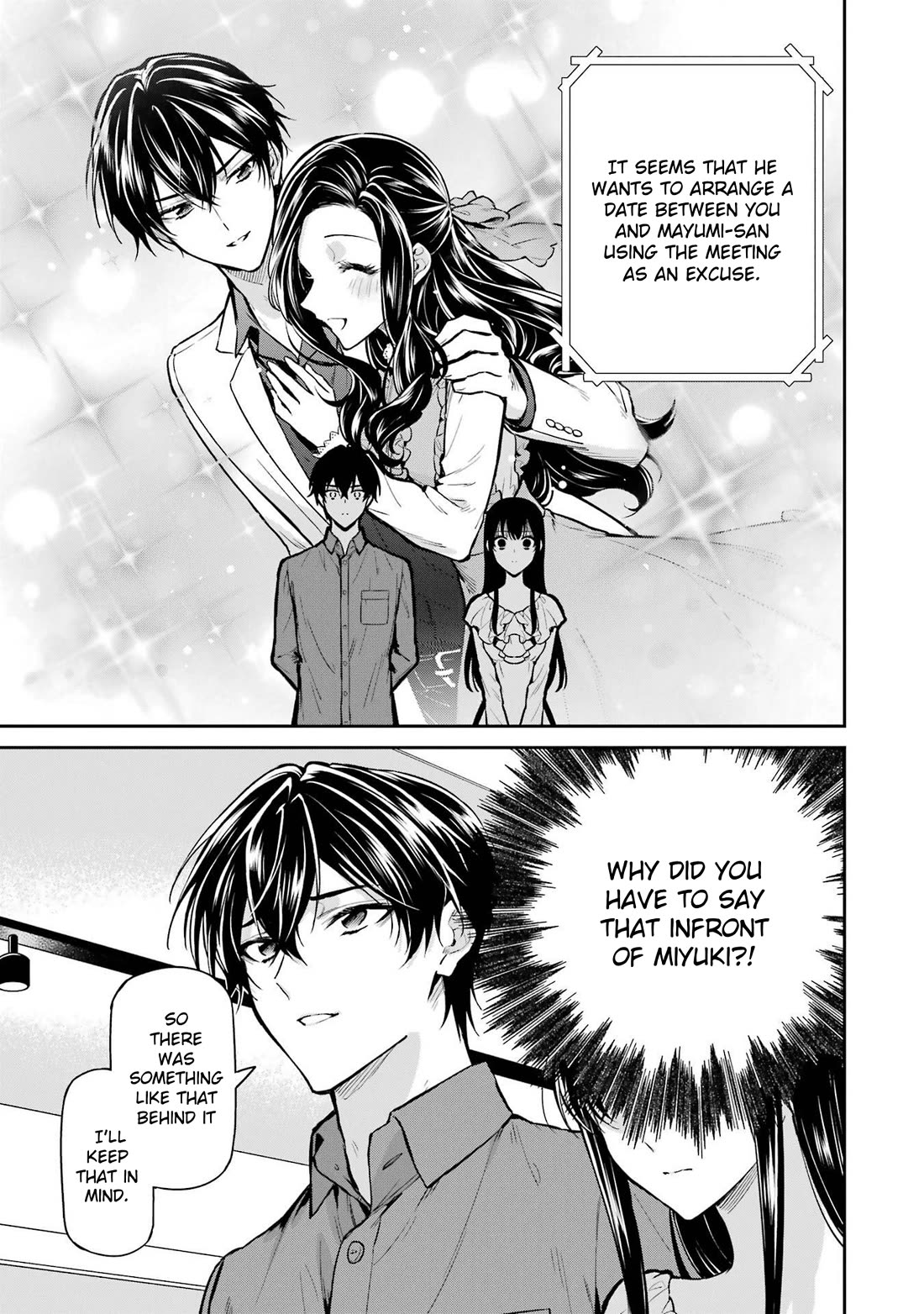 Mahouka Koukou no Rettousei - Shizoku Kaigi-hen Chapter 25 page 23 - Chapter 25: Miyuki
