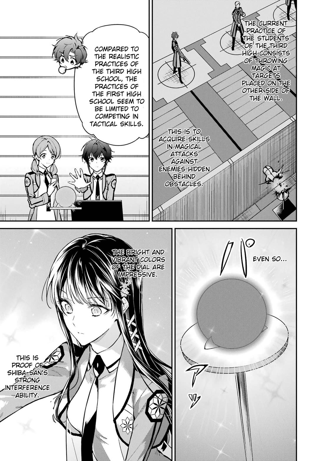 Mahouka Koukou no Rettousei - Shizoku Kaigi-hen Chapter 26 page 17 - Chapter 26: Training