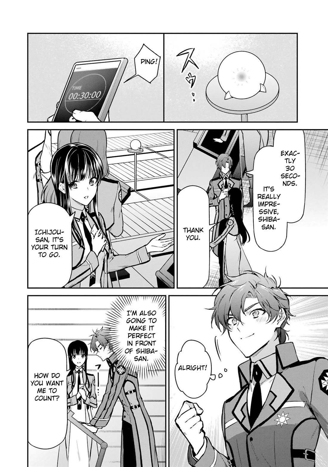 Mahouka Koukou no Rettousei - Shizoku Kaigi-hen Chapter 26 page 18 - Chapter 26: Training