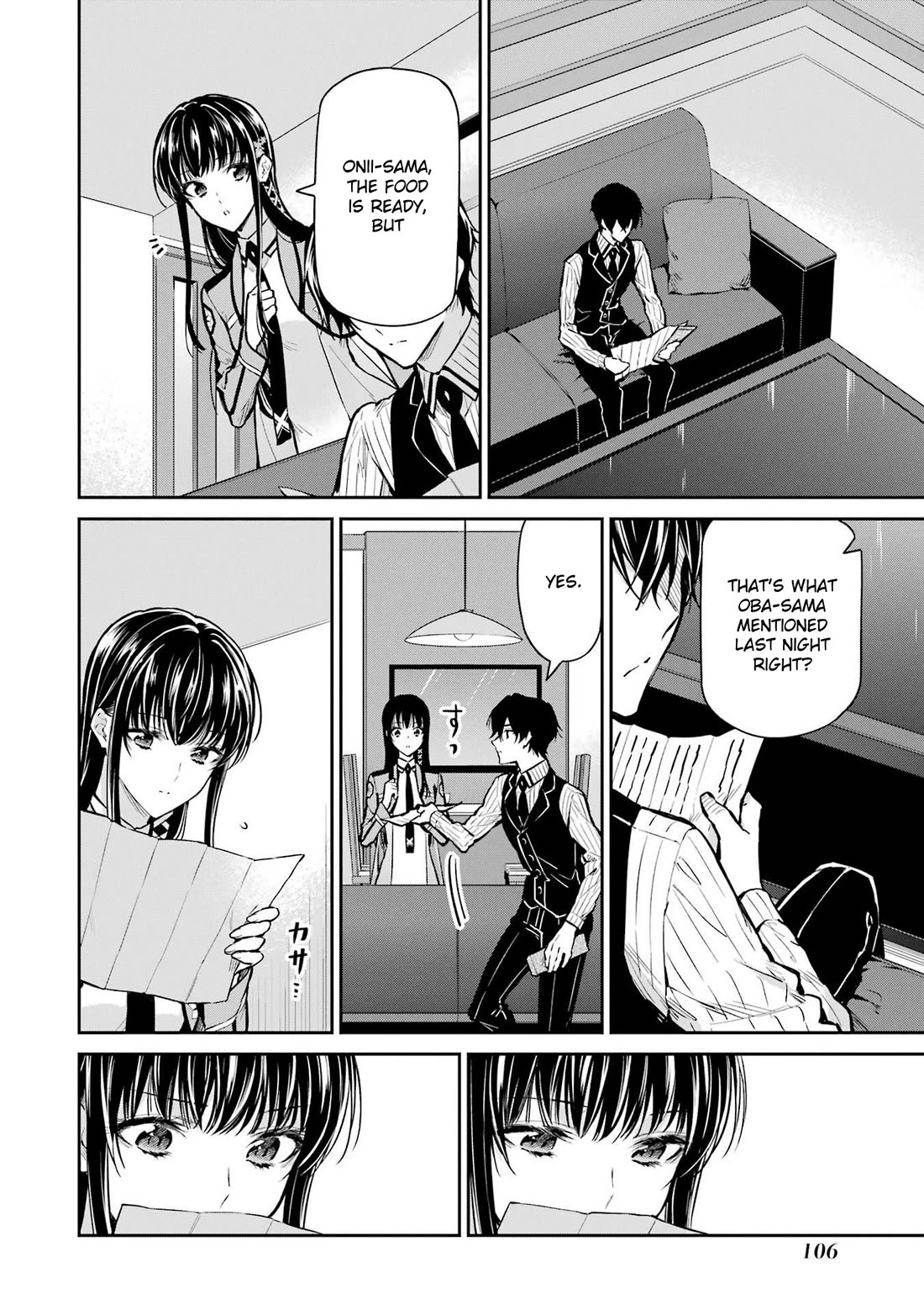 Mahouka Koukou no Rettousei - Shizoku Kaigi-hen Chapter 26 page 6 - Chapter 26: Training